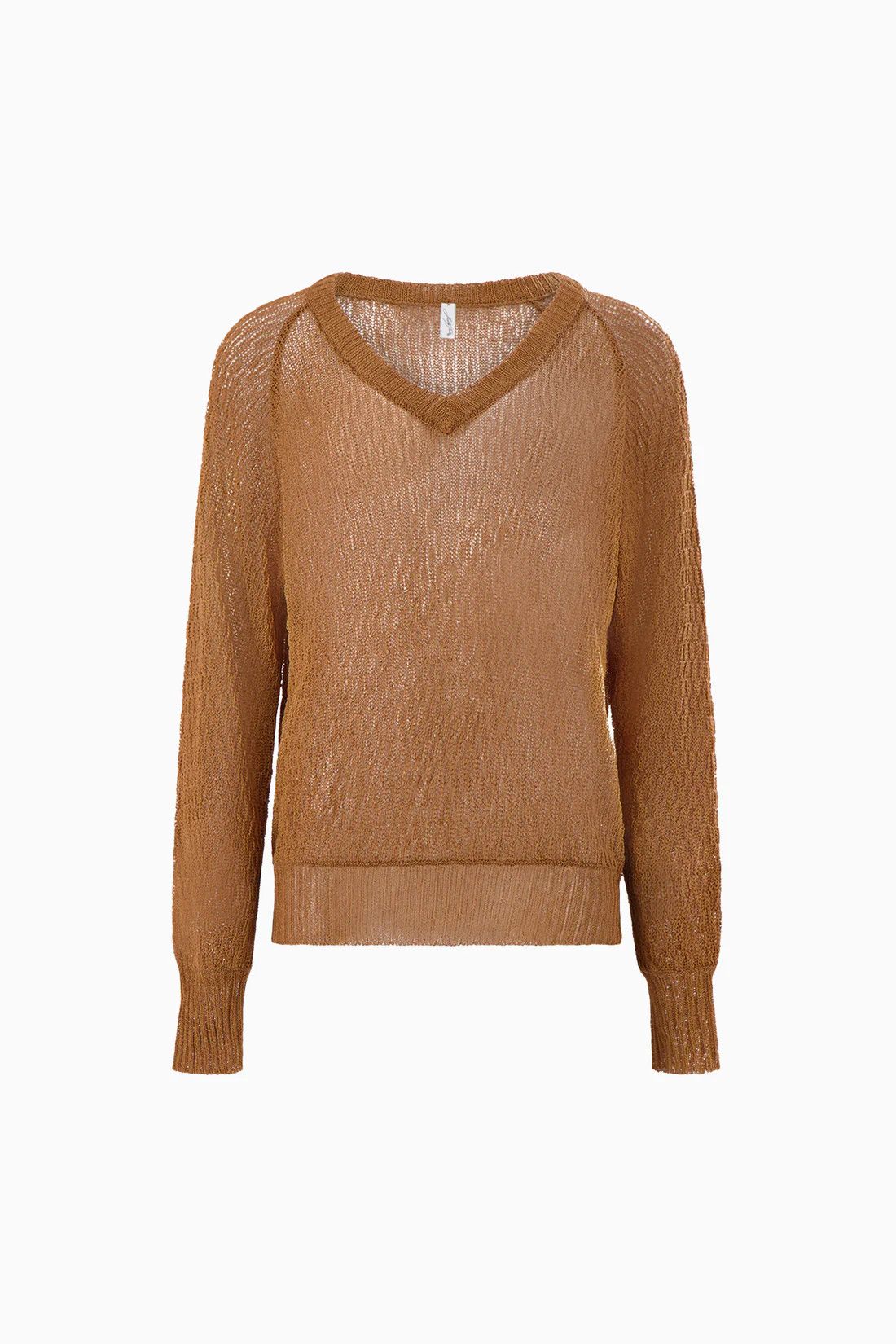 Judy Turner o1mle0225 Unisex Laura Sweater in Tan Size US XL / EU 56 / 4 - 1 Thumbnail