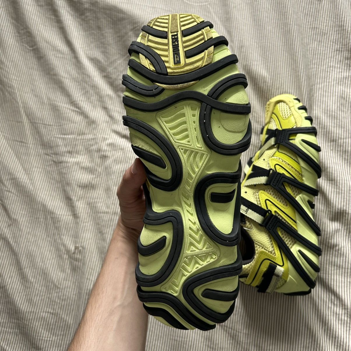 Diesel DIESEL S-prototype-cr Sneakers In Yellow,black Size US 9.5 / EU 42-43 - 3 Thumbnail