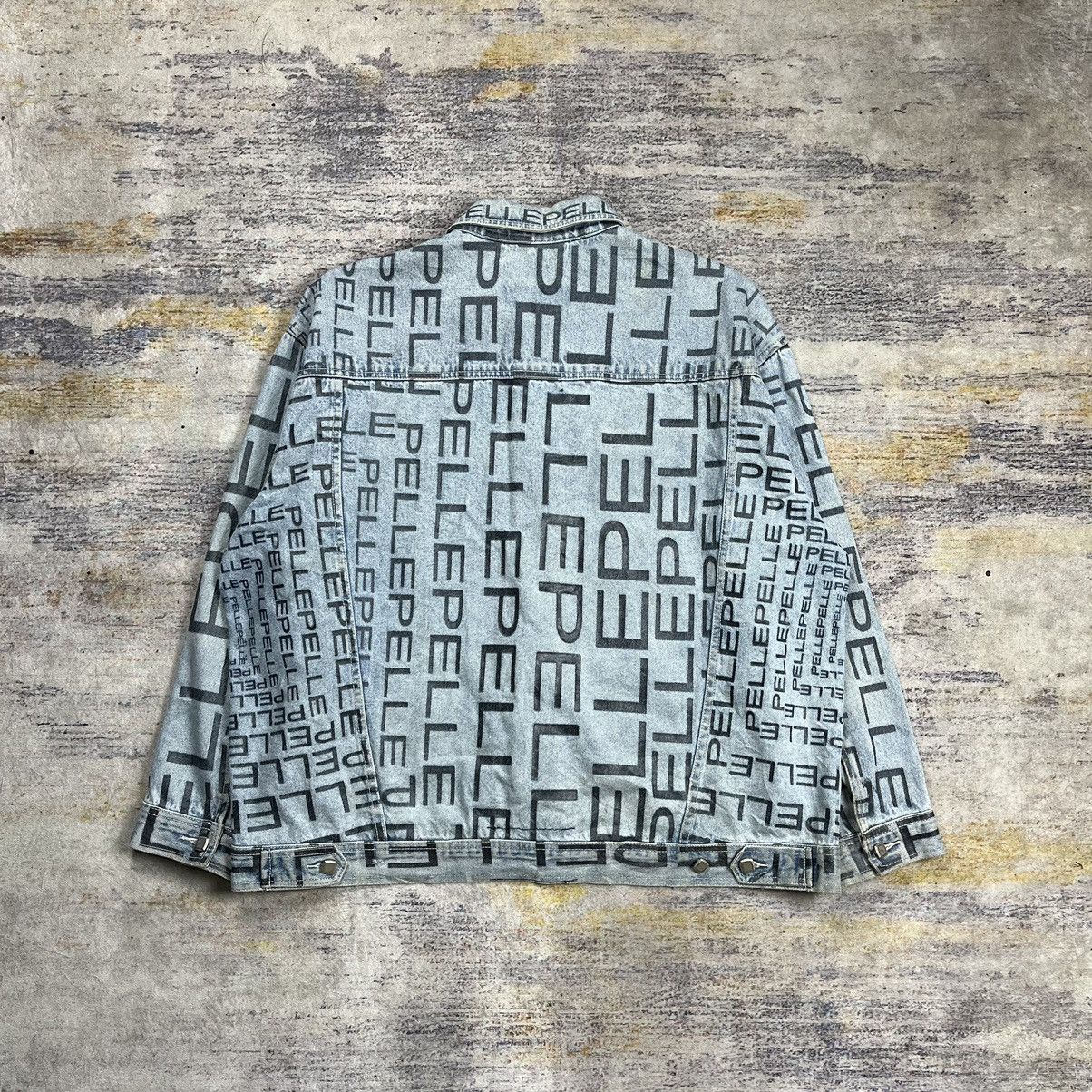Pelle Pelle Vintage 90s Pelle Pelle Marc Buchanan overprint denim jacket Size US XL / EU 56 / 4 - 2 Thumbnail