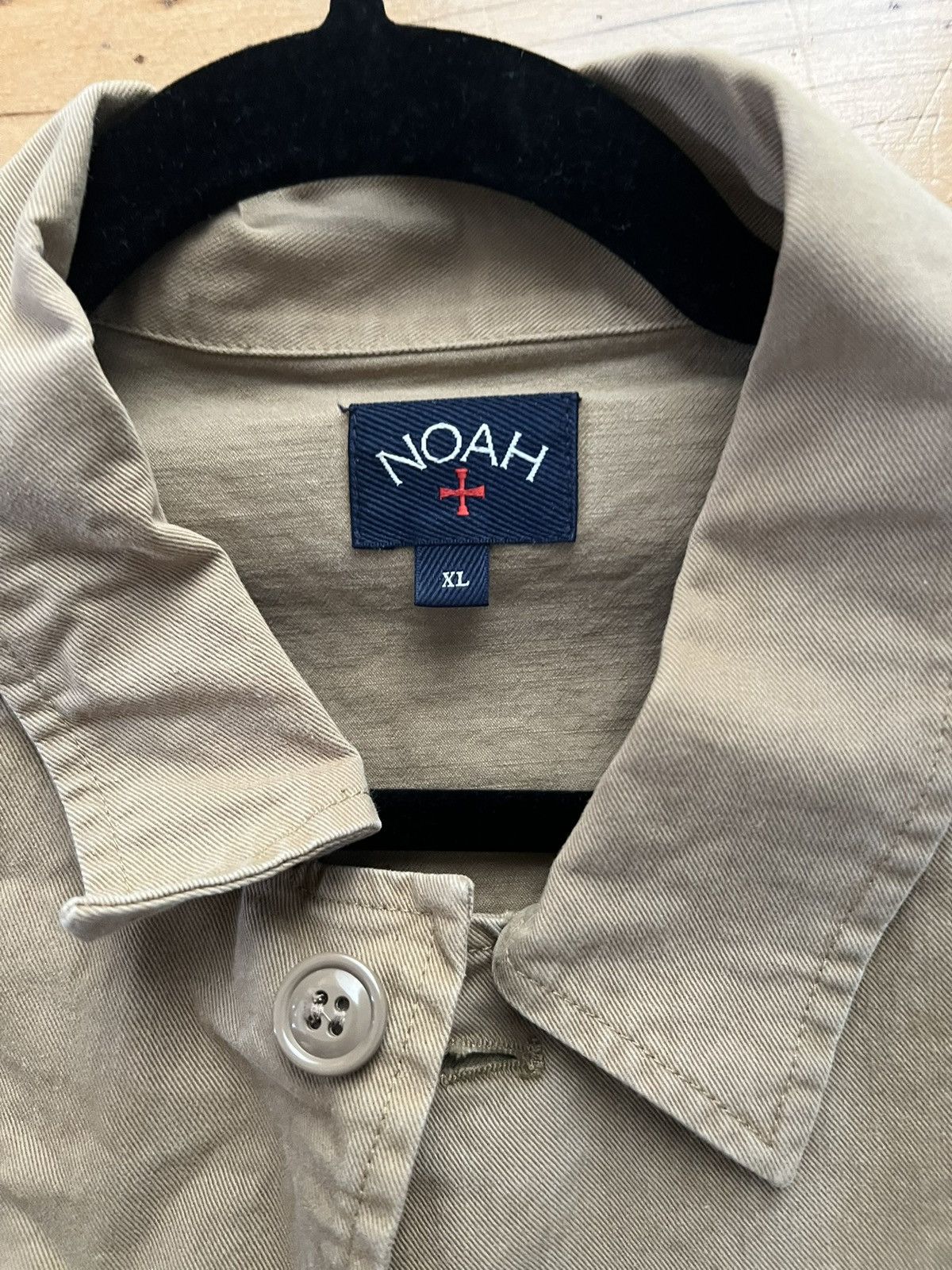 Noah Noah Embroidered Military Shirt Size US XL / EU 56 / 4 - 3 Thumbnail