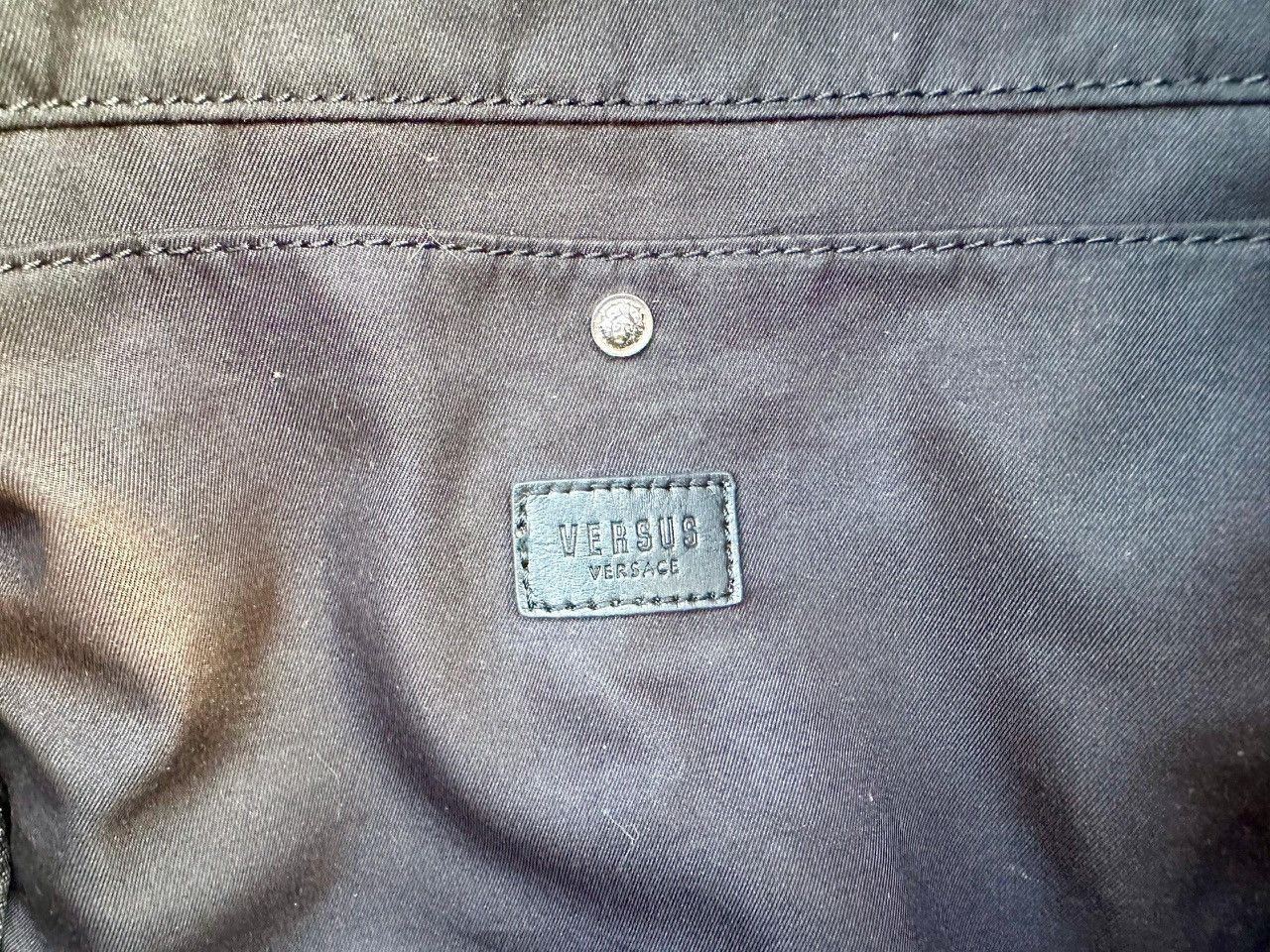 Versace Authentic Versace Versus Lion Head Medium Backpack Size ONE SIZE - 9 Thumbnail