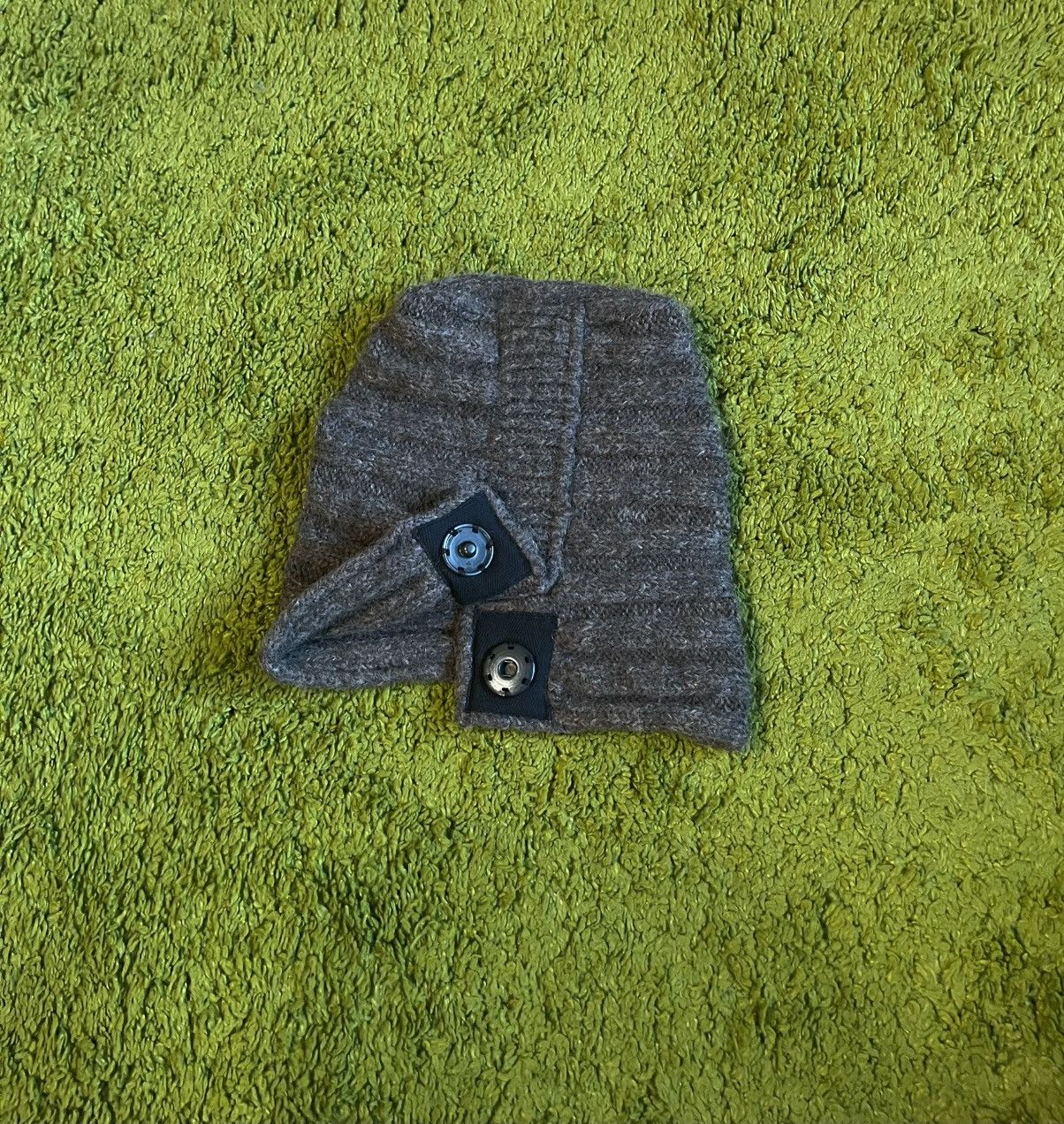 Isabel Benenato Isabel Benenato avant garde mohair alpaca blend ribbed hat Size ONE SIZE - 9 Thumbnail