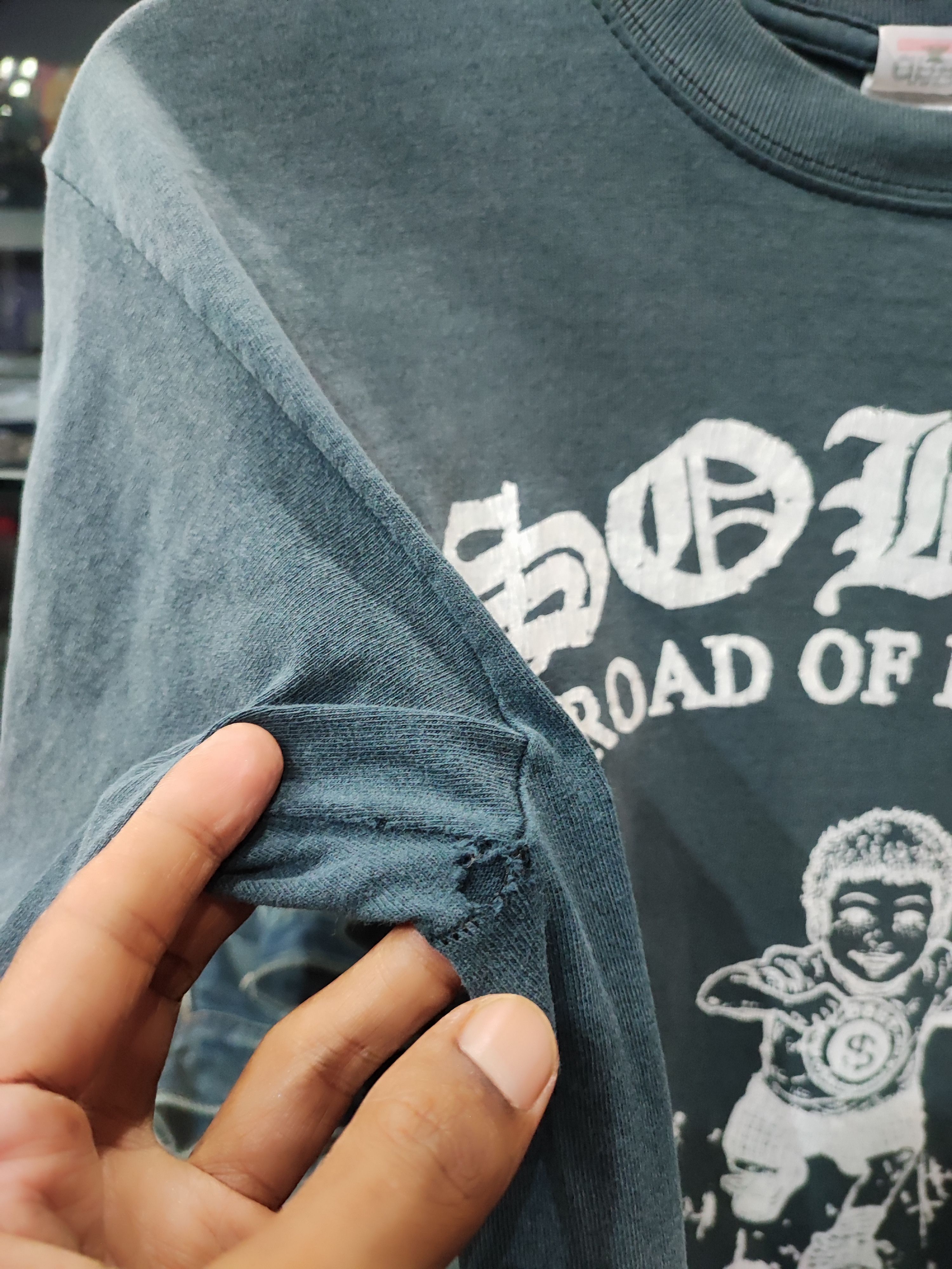 Band Tees VINTAGE SOBUT JAPAN HARDCORE PUNK BAND DISTRESSED TRASH Size US M / EU 48-50 / 2 - 19 Thumbnail