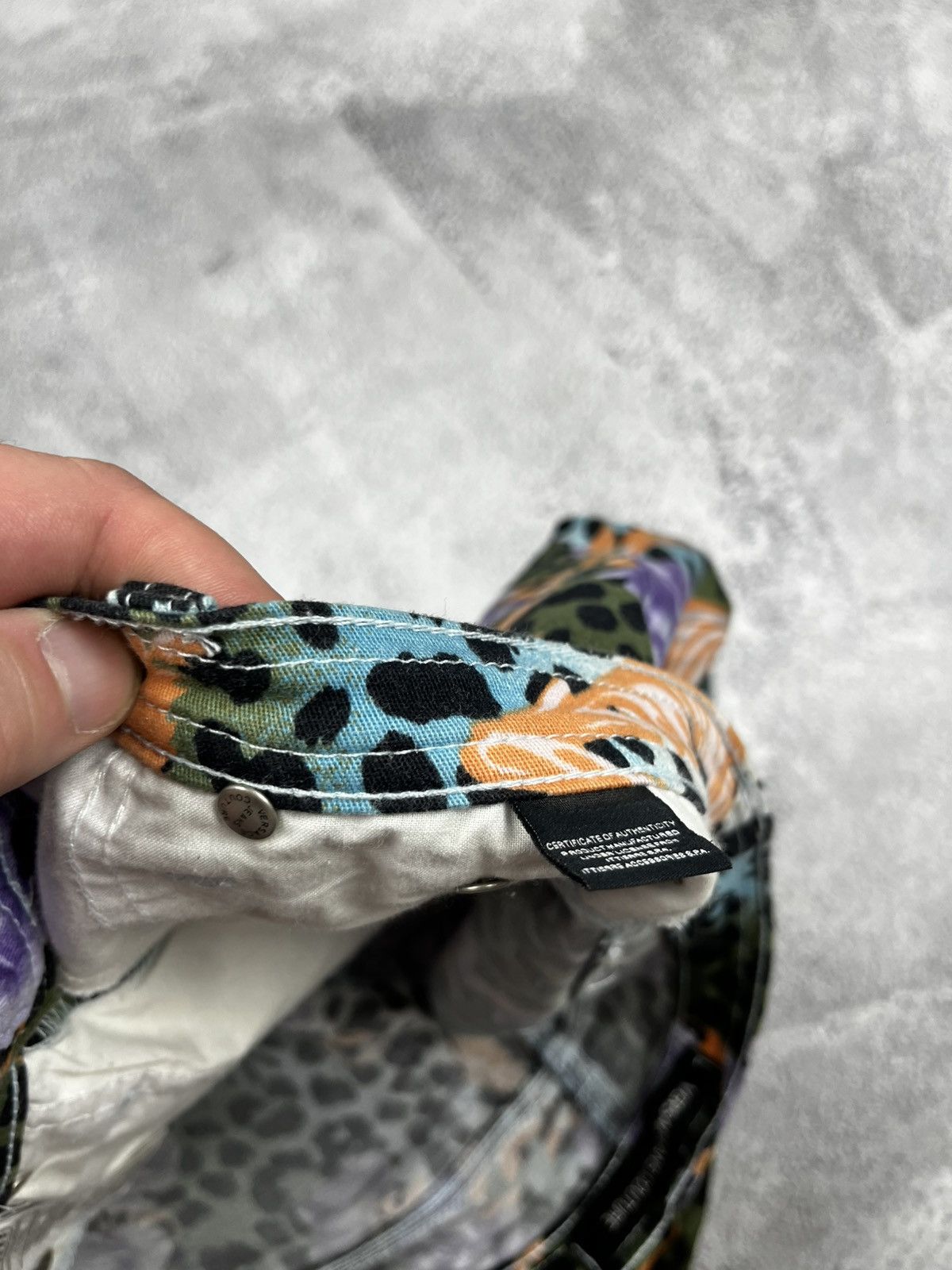 Versace Jeans Couture Gianni Versace Bold Multi-Color Leopard with Floral Print Size 28" / US 6 / IT 42 - 19 Thumbnail