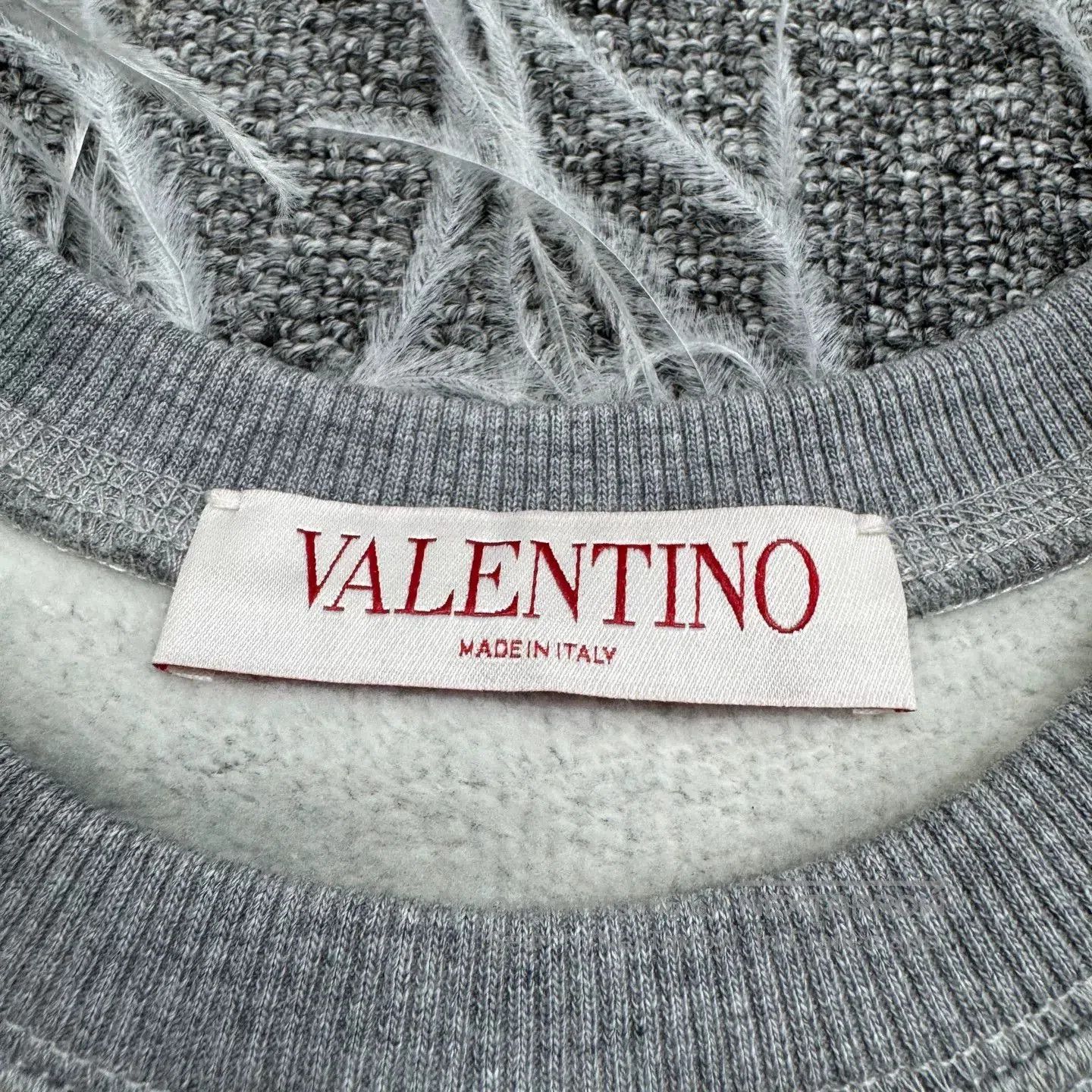 Valentino Valentino Feather Sweatshirt. Size XS / US 0-2 / IT 36-38 - 2 Thumbnail