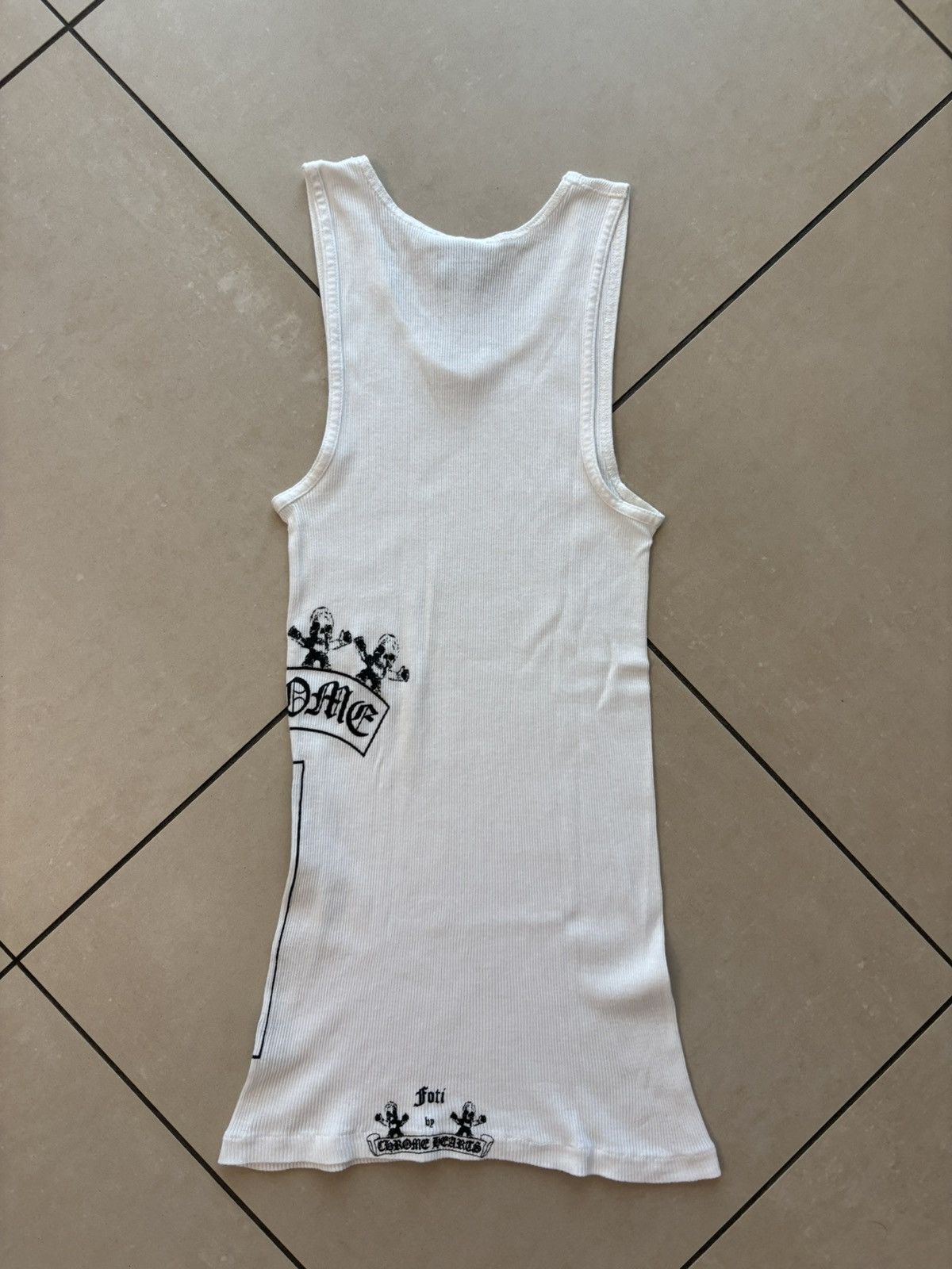 Chrome Hearts CHROME HEARTS FOTI TANK TOP Size US S / EU 44-46 / 1 - 3 Thumbnail