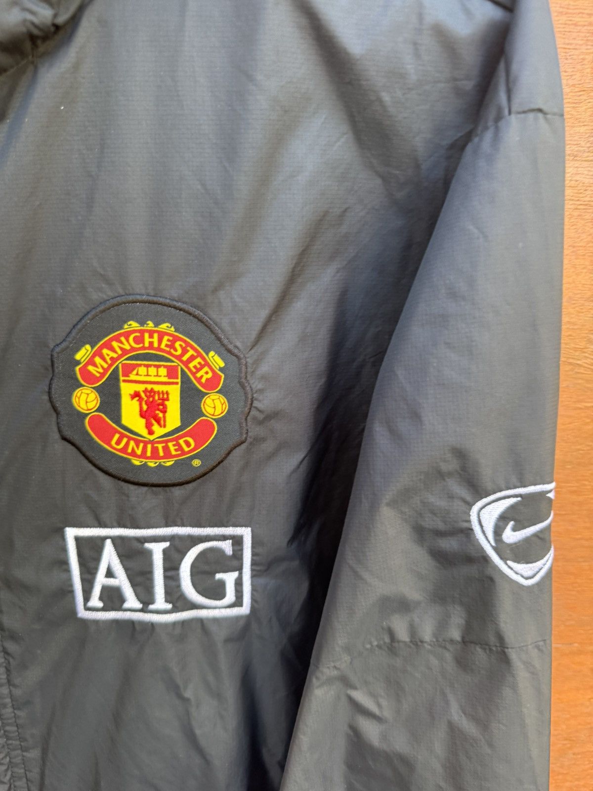 Nike Manchester United 2007/2008 Nike Waterproof Rain Jacket - L Size US L / EU 52-54 / 3 - 2 Thumbnail