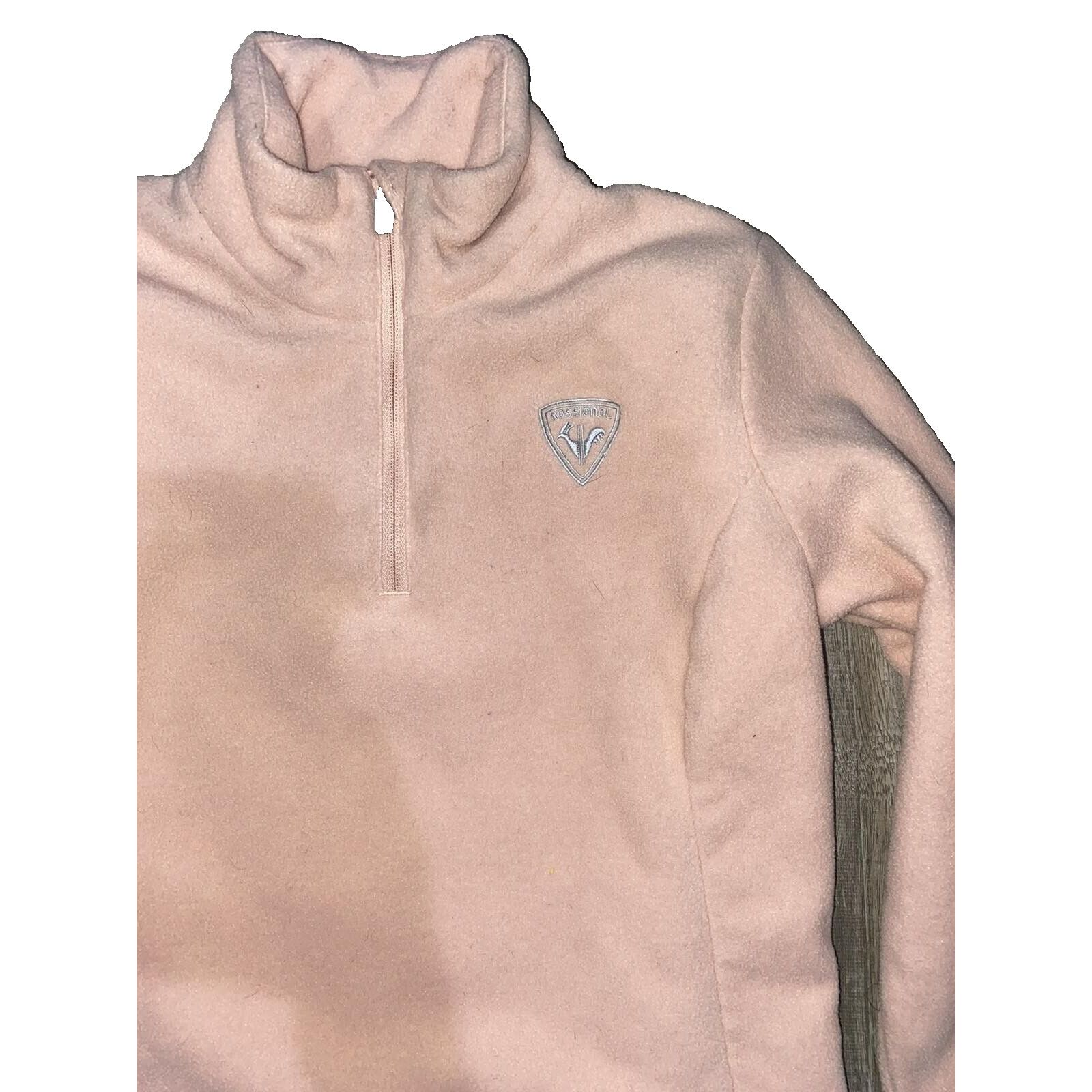 & Other Stories Rossignol Girls 1/2 Zip Fleece Pink Size 12 A000347 Size 34" / US 12 / IT 48 - 4 Thumbnail