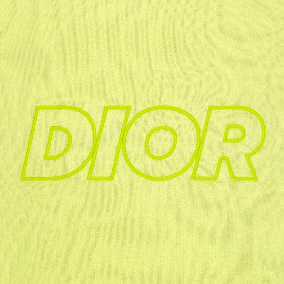 Dior o1bcso1str0225 Sleeveless Hooded Sweatshirt in Yellow Size US M / EU 48-50 / 2 - 3 Thumbnail