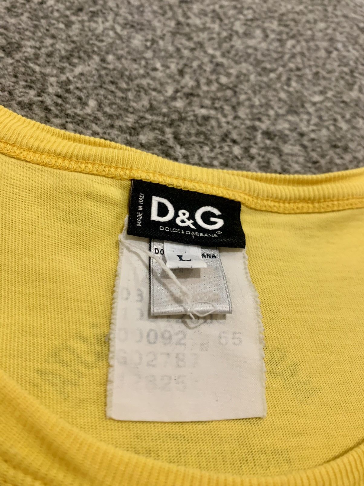 Dolce & Gabbana 00’s Dolce Gabbana „Too Sexy For Ya” Archive Tshirt Size US L / EU 52-54 / 3 - 4 Thumbnail