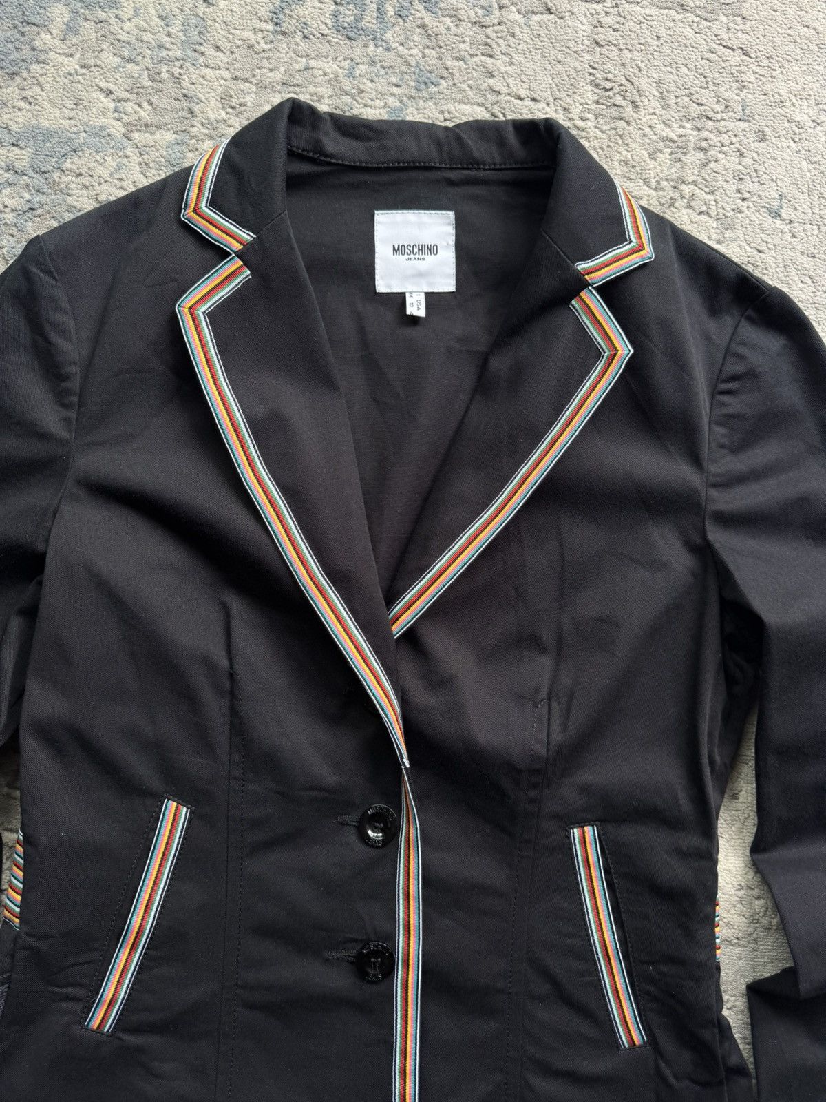 Moschino Moschino Vintage suit Blazer and Skirt Size 44 Size M / US 6-8 / IT 42-44 - 4 Thumbnail