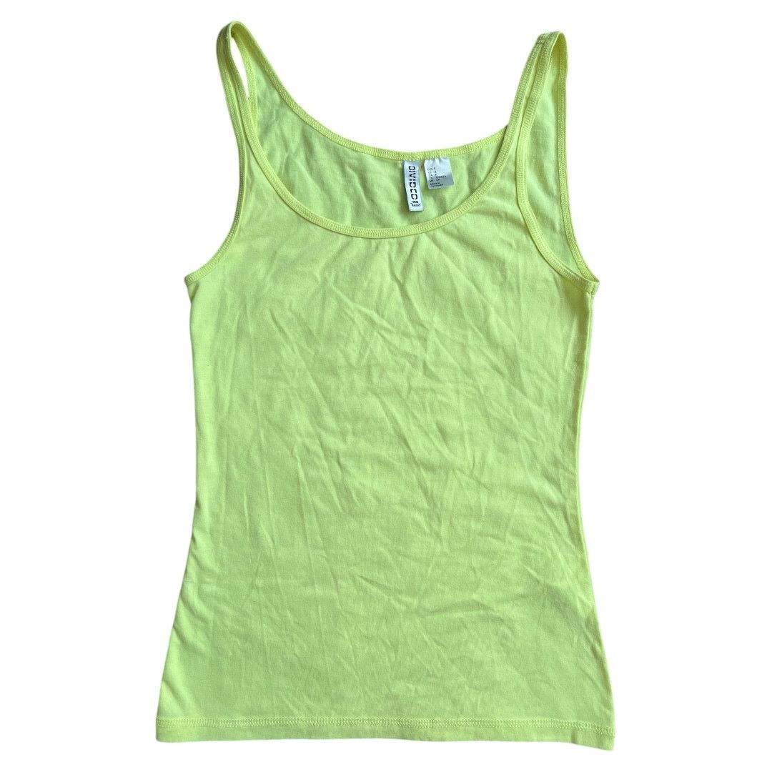 Divided Divided by H&M Yellow Tank Top, S Size S / US 4 / IT 40 - 1 Thumbnail