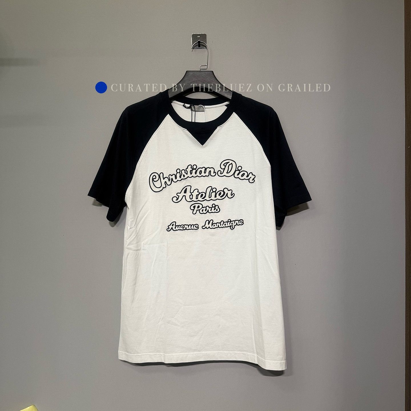 Dior Fresh White Tee with Atelier Logo Size US XL / EU 56 / 4 - 1 Thumbnail