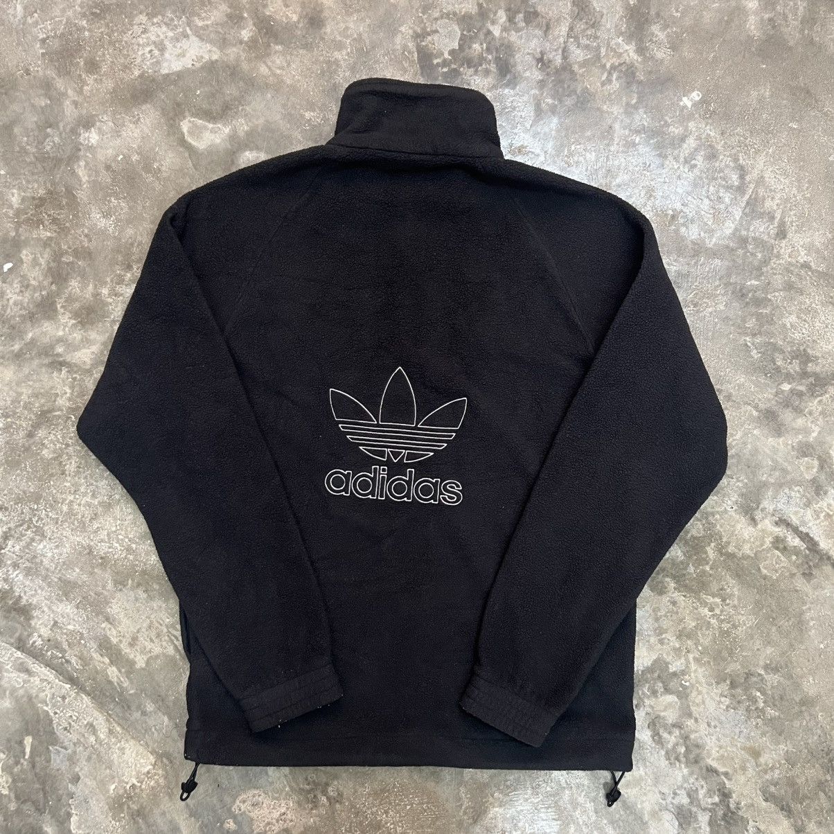 Adidas Adidas Half Zip Fleece Pullover Size US M / EU 48-50 / 2 - 1 Thumbnail