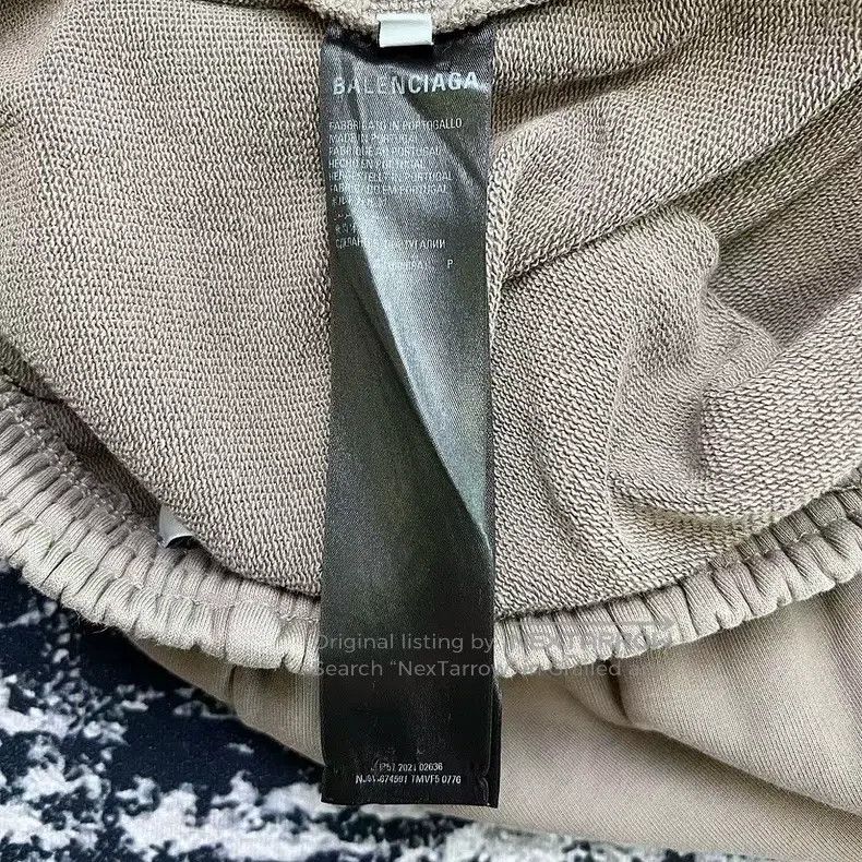 Balenciaga Balenciaga size S Alphabet Logo Elastic Waist Straight Leg Size US 27 - 5 Thumbnail