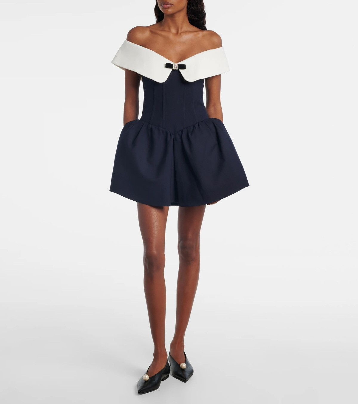 Shushu/Tong ShuShu/Tong wool corset mini dress Size XS / US 0-2 / IT 36-38 - 2 Thumbnail