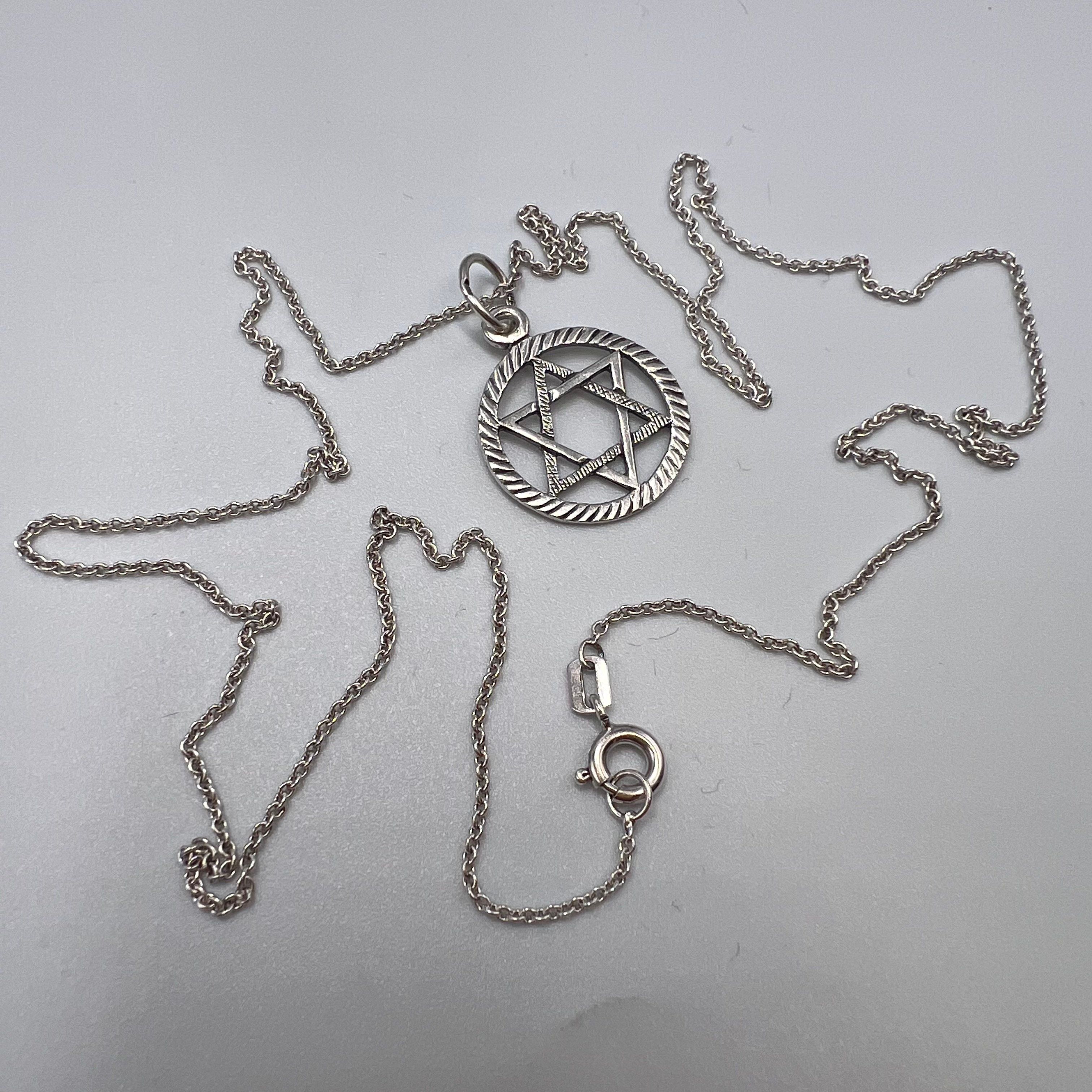 Vintage Vintage Necklace Pendant Chain Sterling Silver 925 Jewelry Size ONE SIZE - 5 Thumbnail