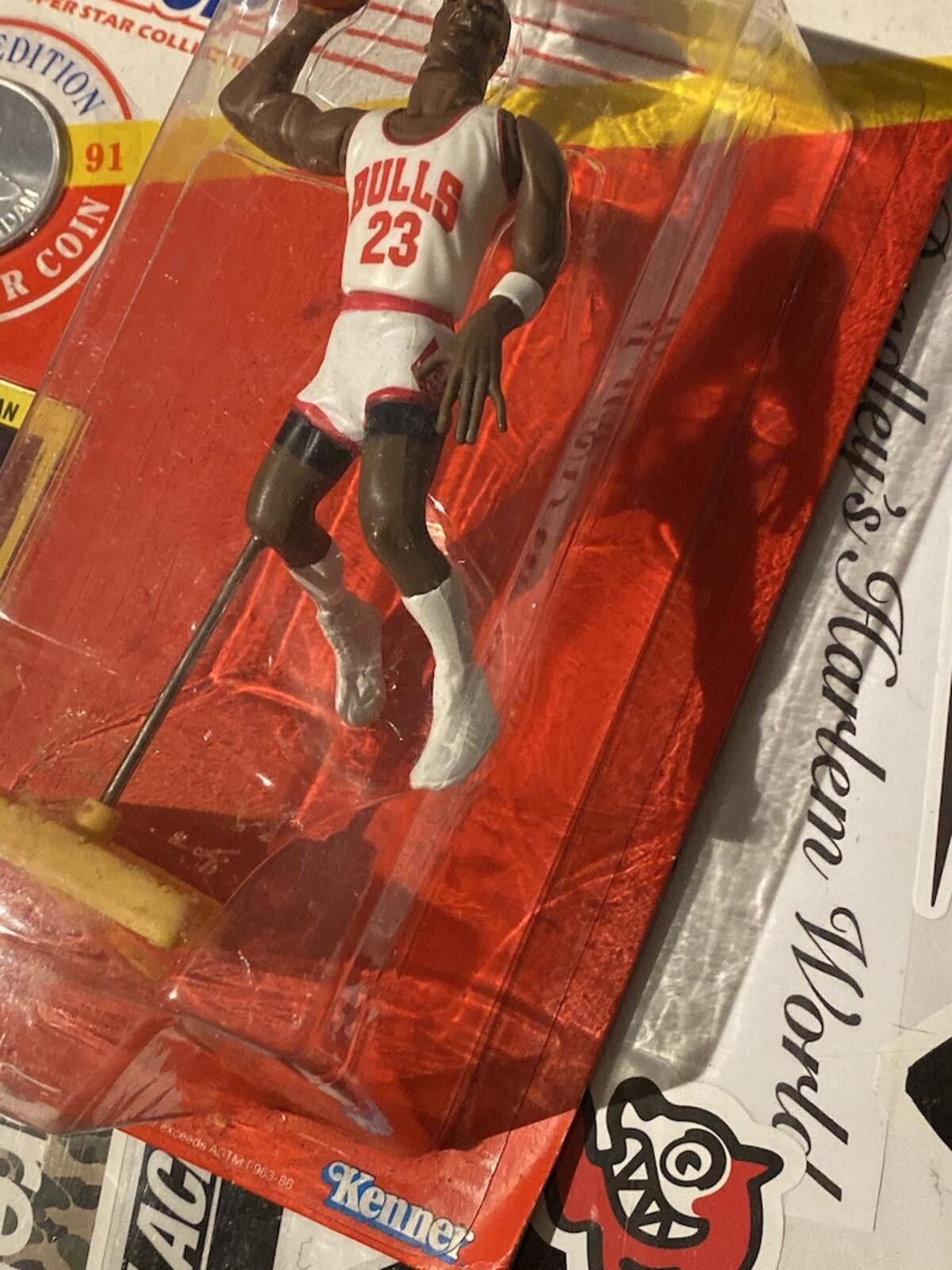 Kenneth Cole 1991 Starting Lineup Michael Jordan Chicago Bulls w/ Card Size ONE SIZE - 9 Thumbnail