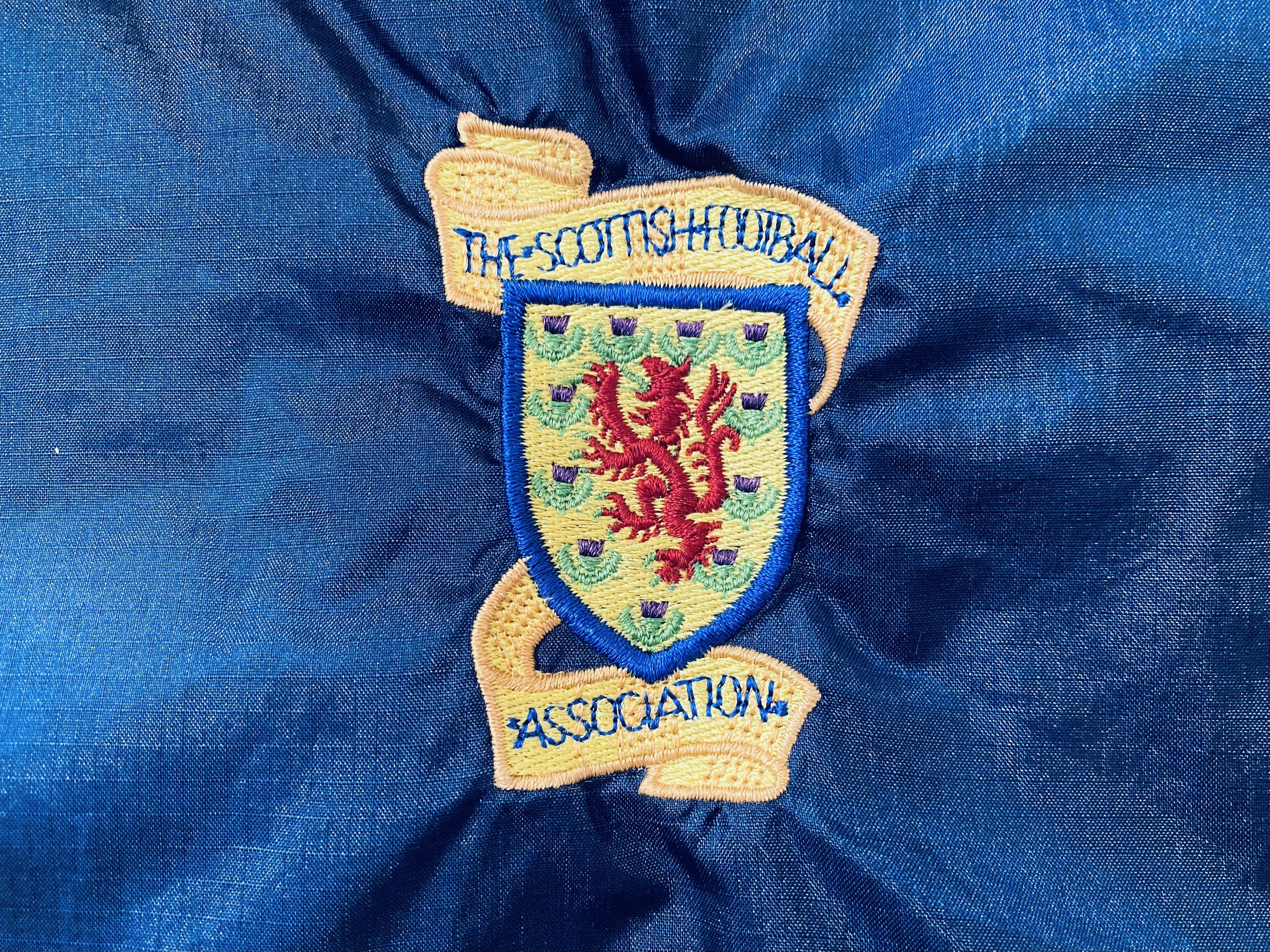 Umbro Scotland Euro 92 National Training Jacket 1992 Size US XL / EU 56 / 4 - 9 Thumbnail
