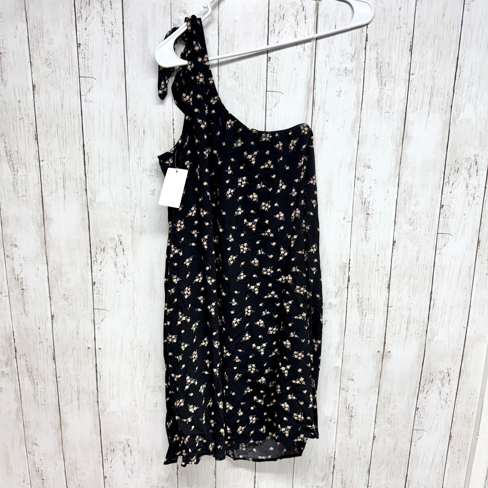 American Eagle Outfitters Y2K American Eagle Dress Size Small One Shoulder Floral Mini Size S / US 4 / IT 40 - 5 Thumbnail