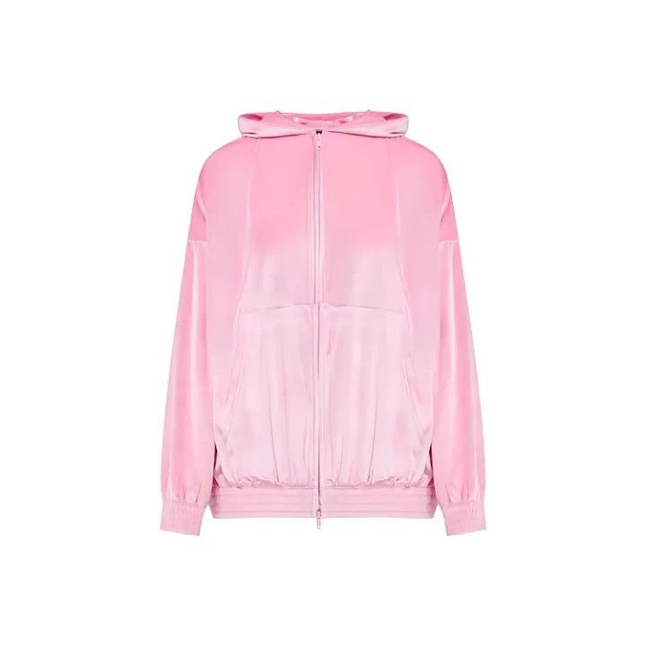Balenciaga Balenciaga Pink Hoodie with Zipper 0079 Size L / US 10 / IT 46 - 1 Thumbnail