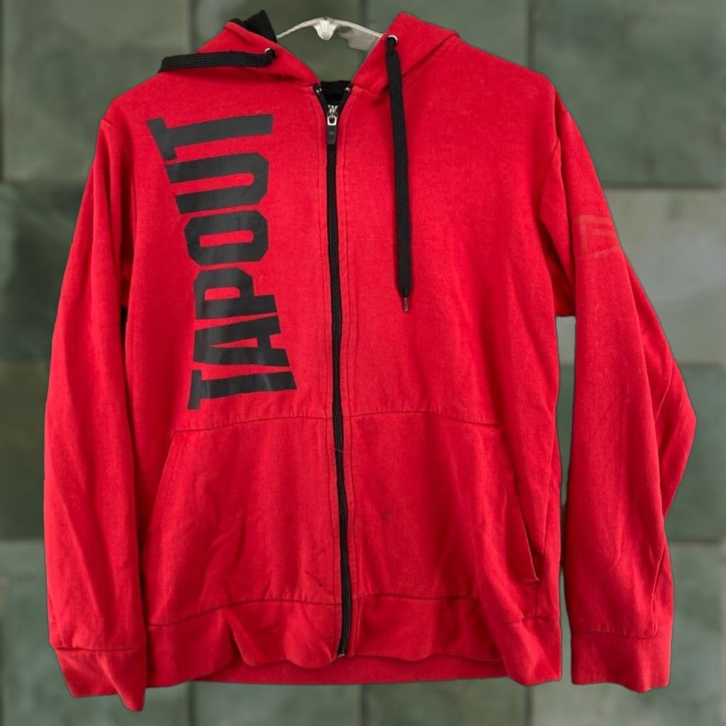 Tapout Tapout Jacket Mens Small Red Full Zip Athletic Shirt? Size US S / EU 44-46 / 1 - 1 Thumbnail