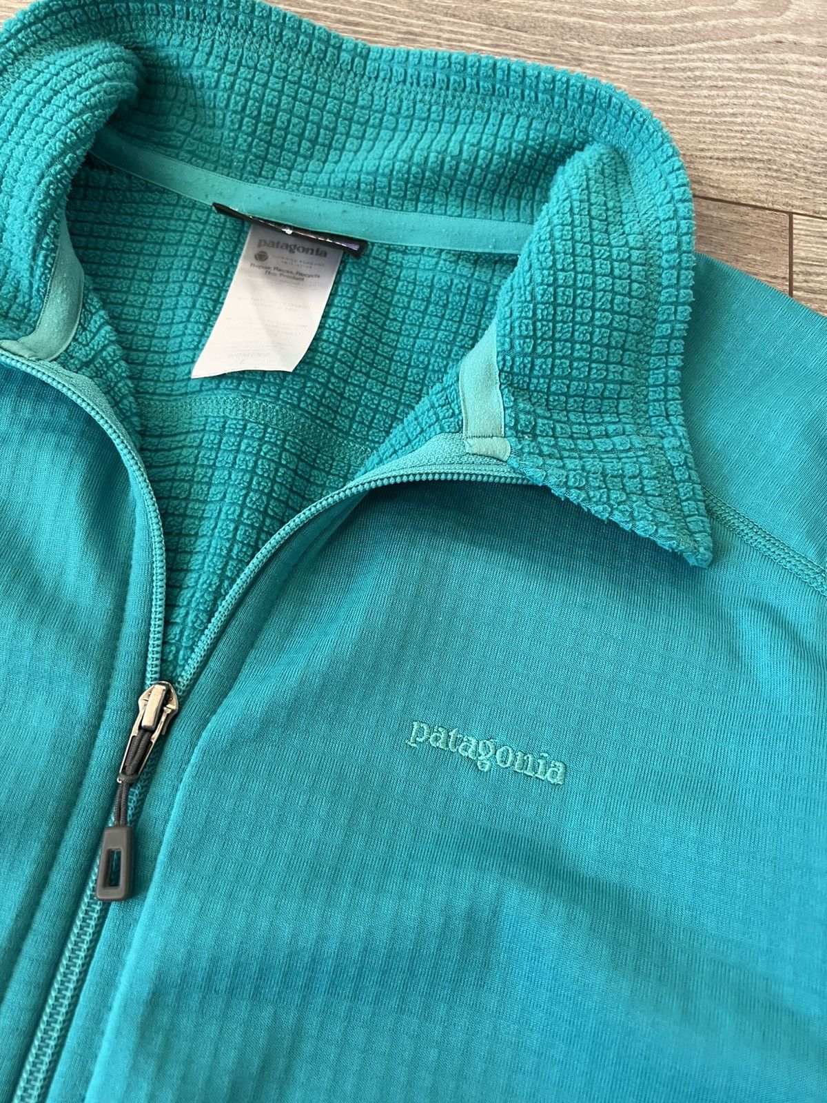Patagonia Patagonia Polartec Gorpcore Knit Logo USA Fleece Zip Sweater Size L / US 10 / IT 46 - 9 Thumbnail