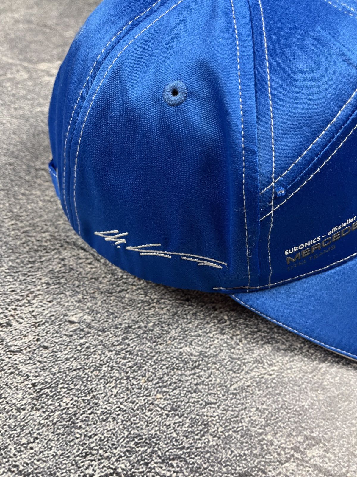Mercedes-Benz × Vintage Vintage Mercedes Benz AMG Racing Style 5-Panel Cap Size ONE SIZE - 6 Thumbnail