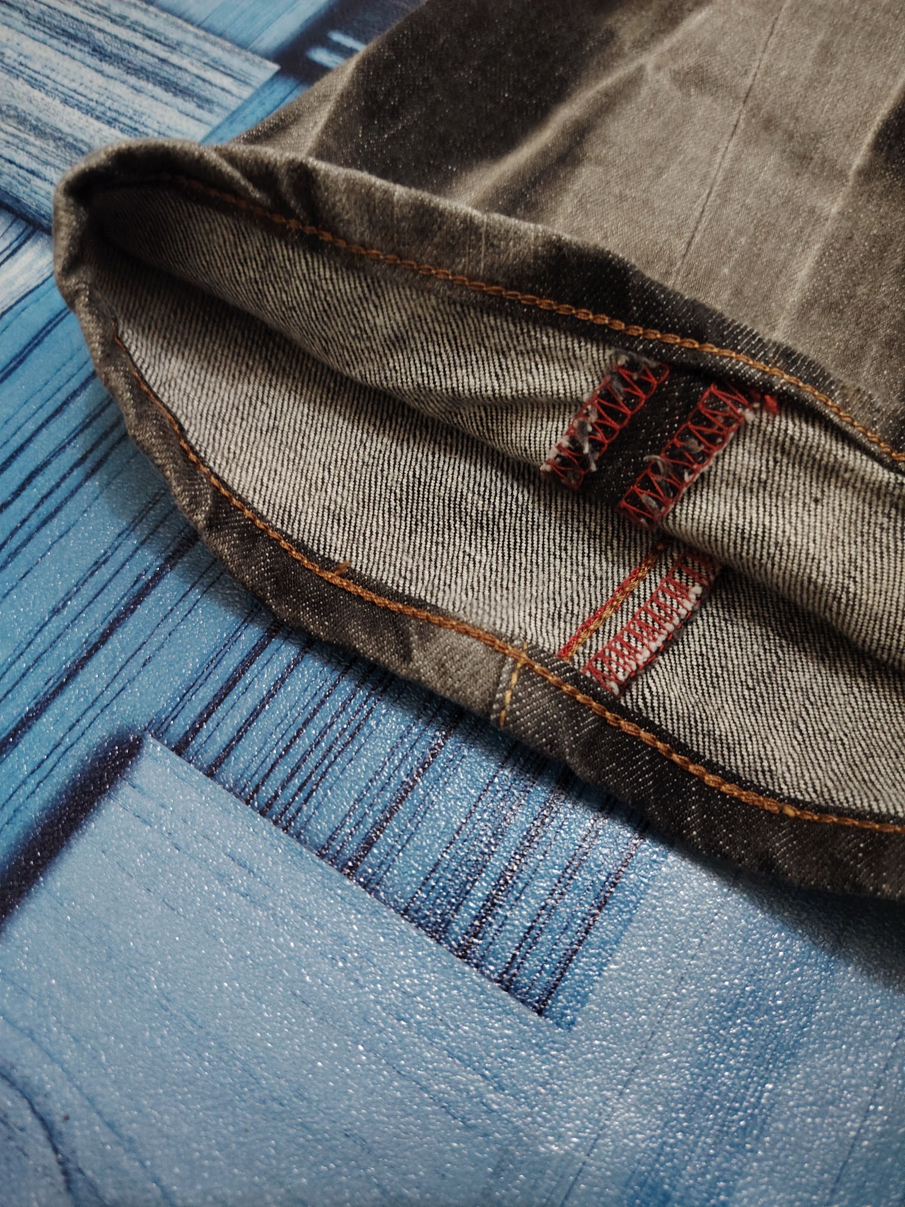 Who Decides War Japanese Edwin Flared Jeans Distressed Denim Size US 34 / EU 50 - 8 Thumbnail
