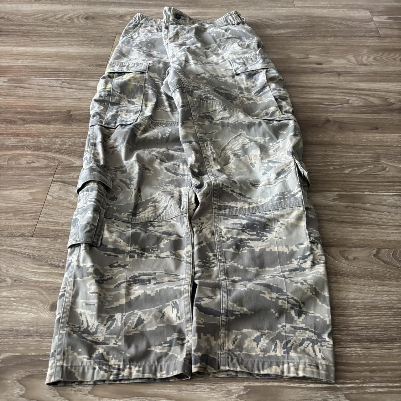 Japanese Brand Crazy Vintage Y2K/2000s Military Camo Streetwear Cargo Pants! 30x30 Size US 30 / EU 46 - 3 Thumbnail