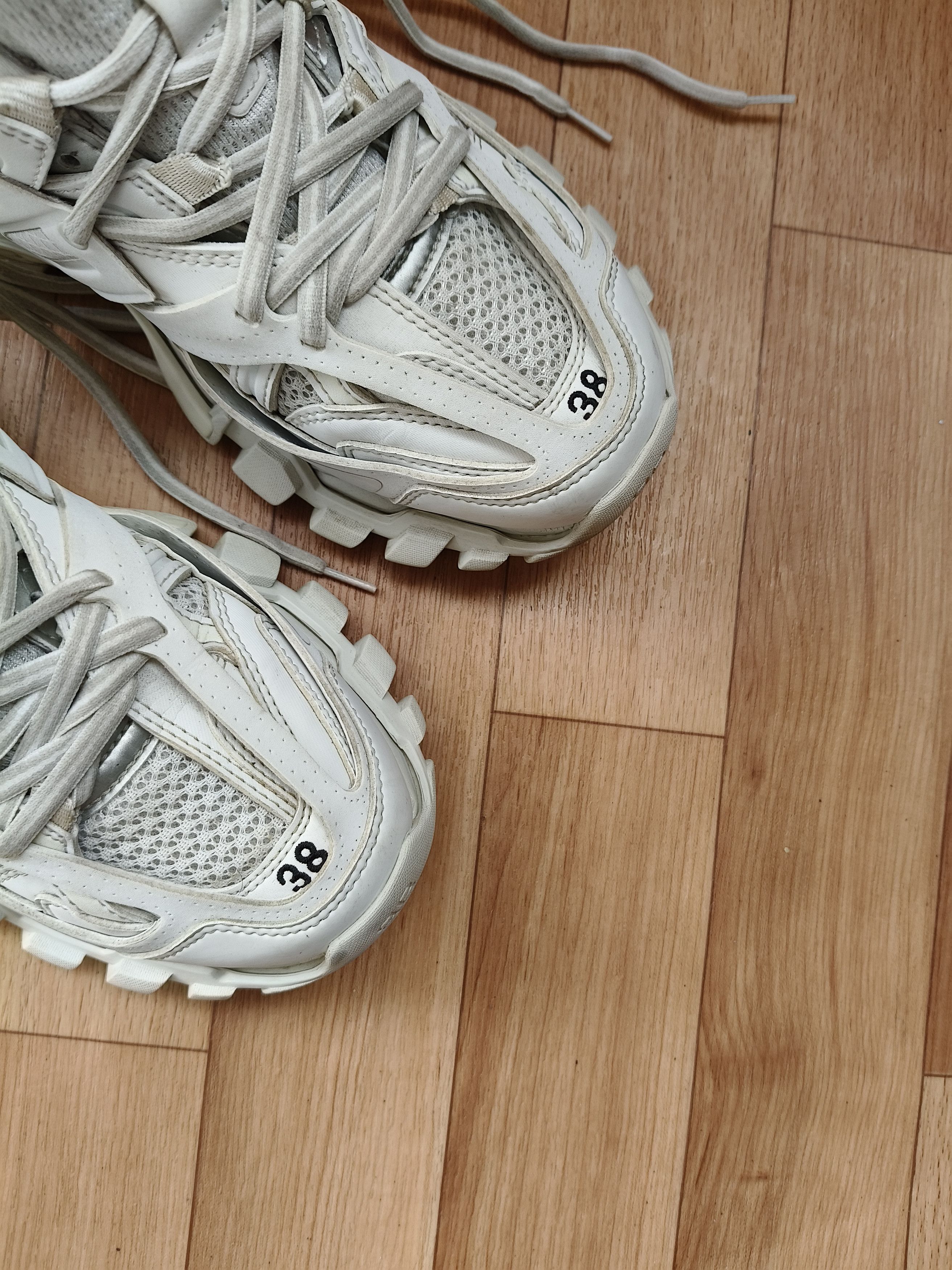 Balenciaga BALENCIAGA TRACK WHITE Size US 8 / IT 38 - 15 Thumbnail