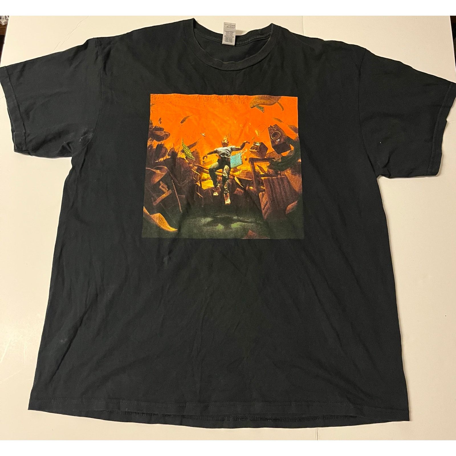 Gildan Logic rap no pressure album shirt XL Size US XL / EU 56 / 4 - 1 Thumbnail