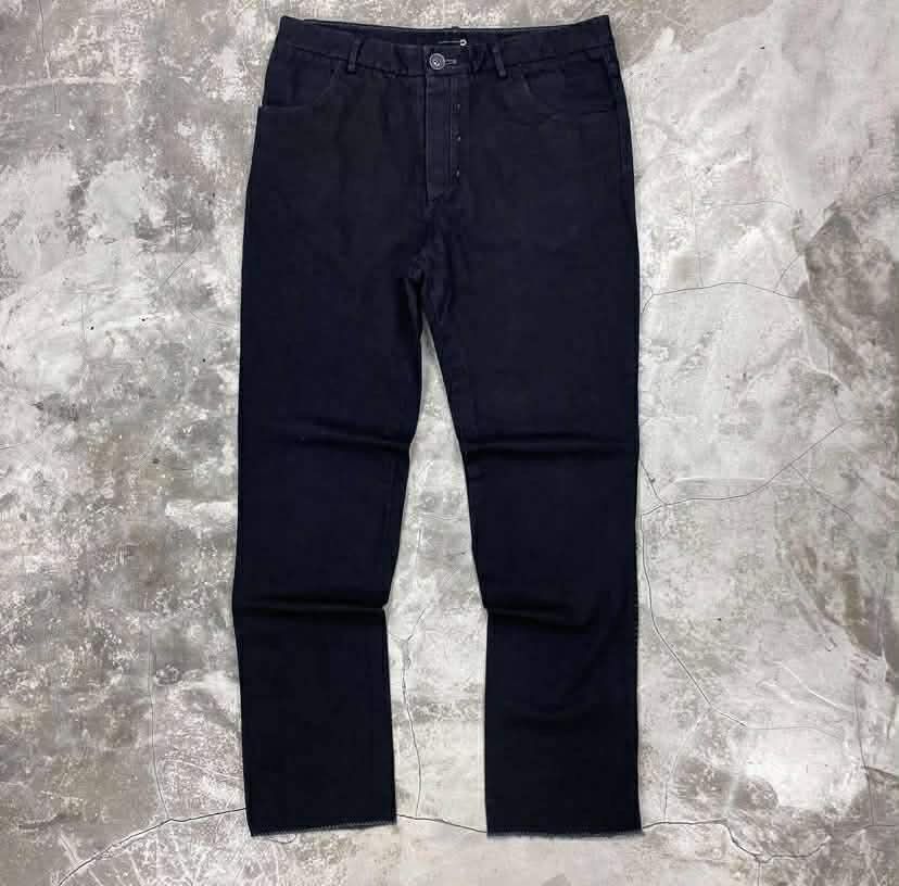 Label Under Construction Fly Yarn J Shape Pants Black Size US 34 / EU 50 - 2 Thumbnail