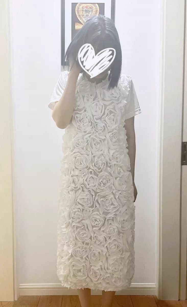 Comme des Garcons Comme Des Garcons Polyester Floral Dress Size M / US 6-8 / IT 42-44 - 3 Thumbnail