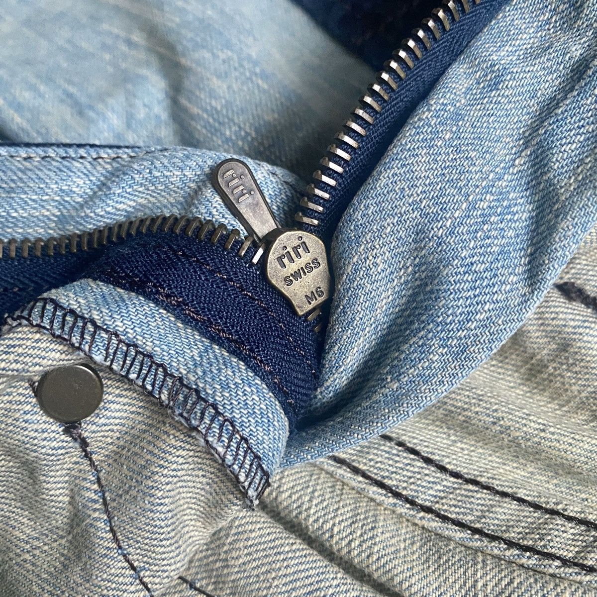 Number (N)ine A/W 2002 Number (N)ine Patch Denim Jeans Size US 32 / EU 48 - 7 Thumbnail