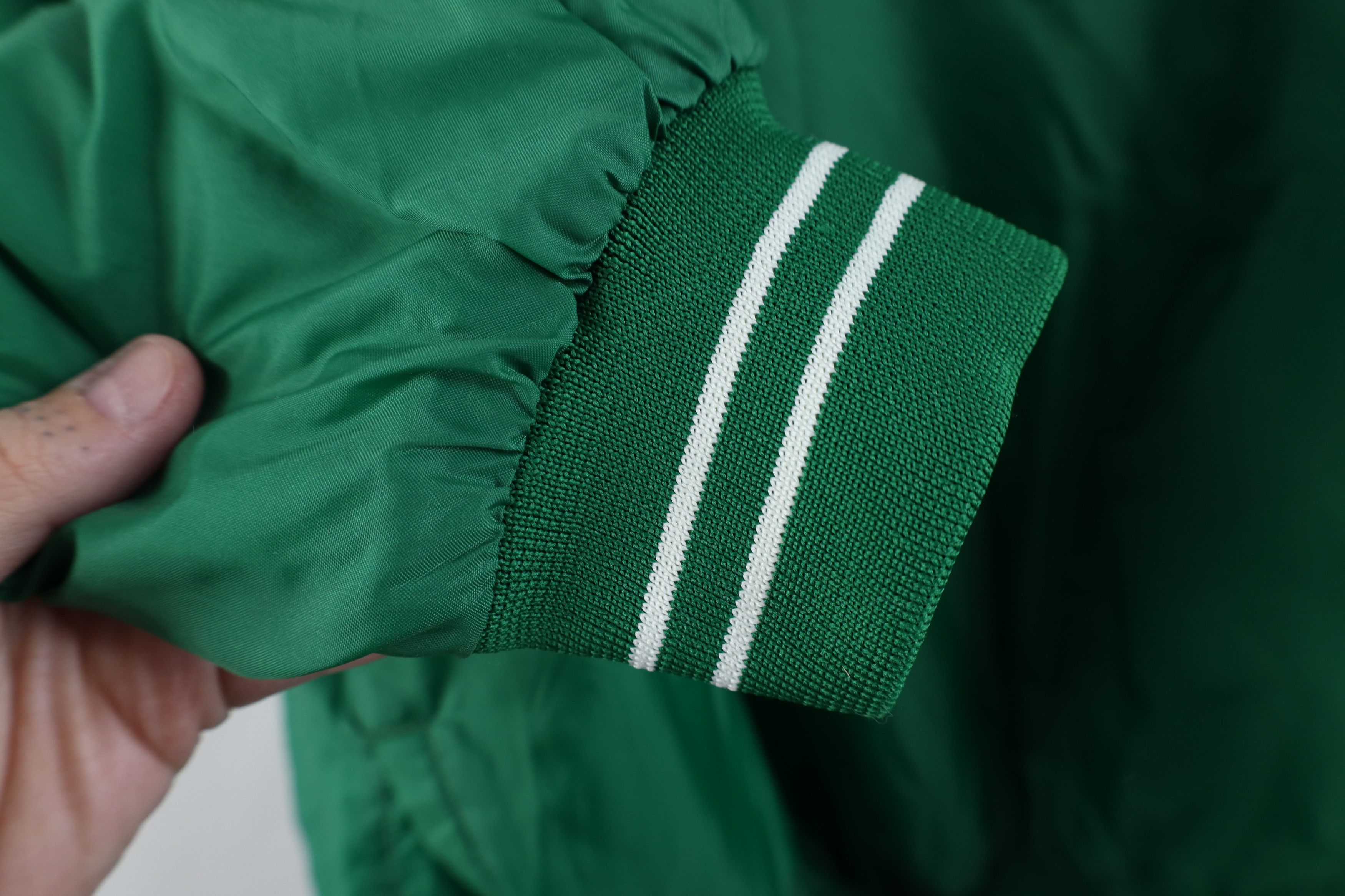 Vintage Vintage 90s Bike Lined Pullover Windbreaker Jacket Green Size US XXL / EU 58 / 5 - 7 Thumbnail