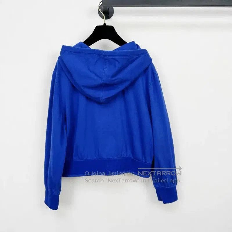 Chanel Chanel Blue Cotton Ladies Cardigan, Size L . Size L / US 10 / IT 46 - 2 Thumbnail
