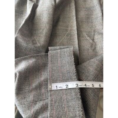 Other Cromwell Juster's Custom Suit Sz 44-46 Windowpane Wool Two B Size 44R - 17 Thumbnail