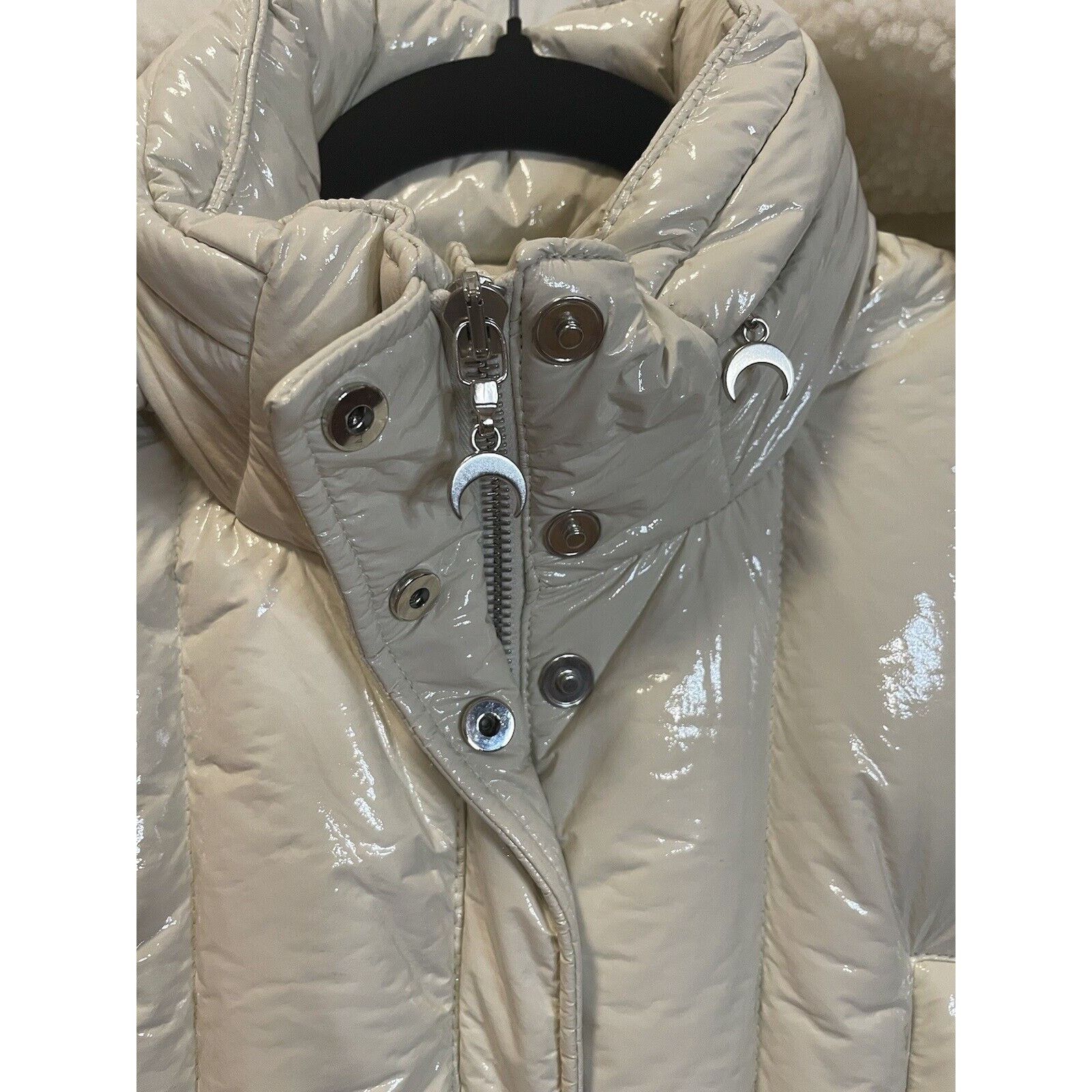 Marine Serre FW19 Marine Serre Radiation Beige Fur Puffer Coat Size M Size M / US 6-8 / IT 42-44 - 5 Thumbnail