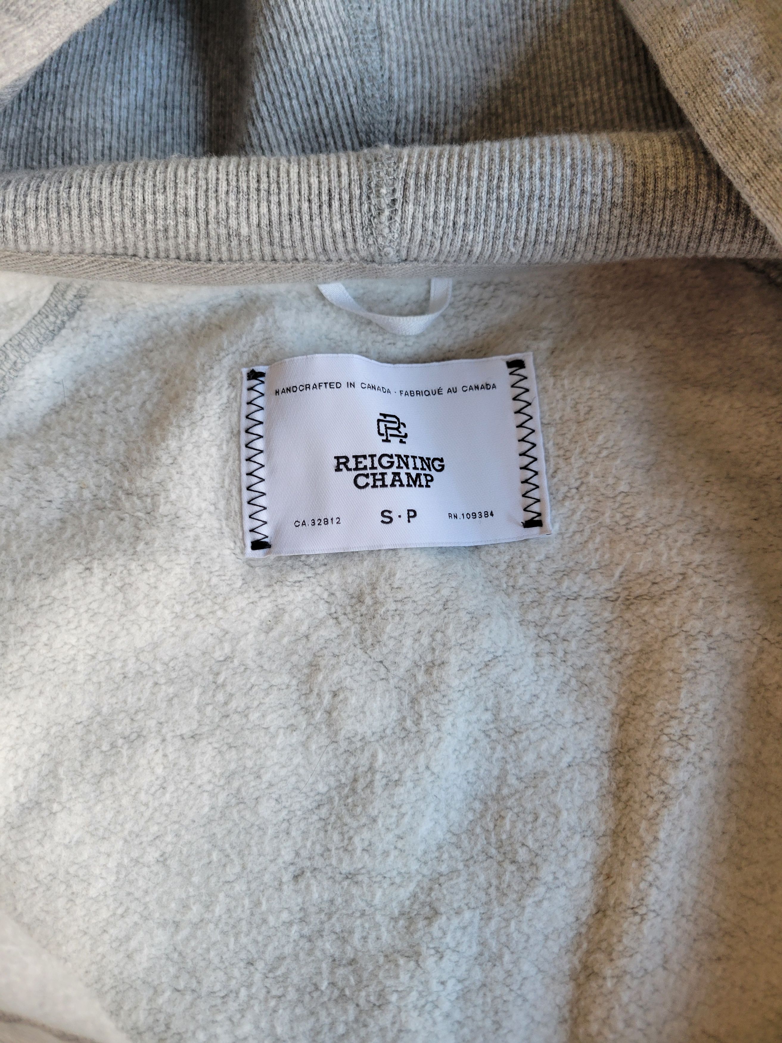 Reigning Champ Heavyweight Fleece Full Zip Hoodie Size US S / EU 44-46 / 1 - 2 Thumbnail