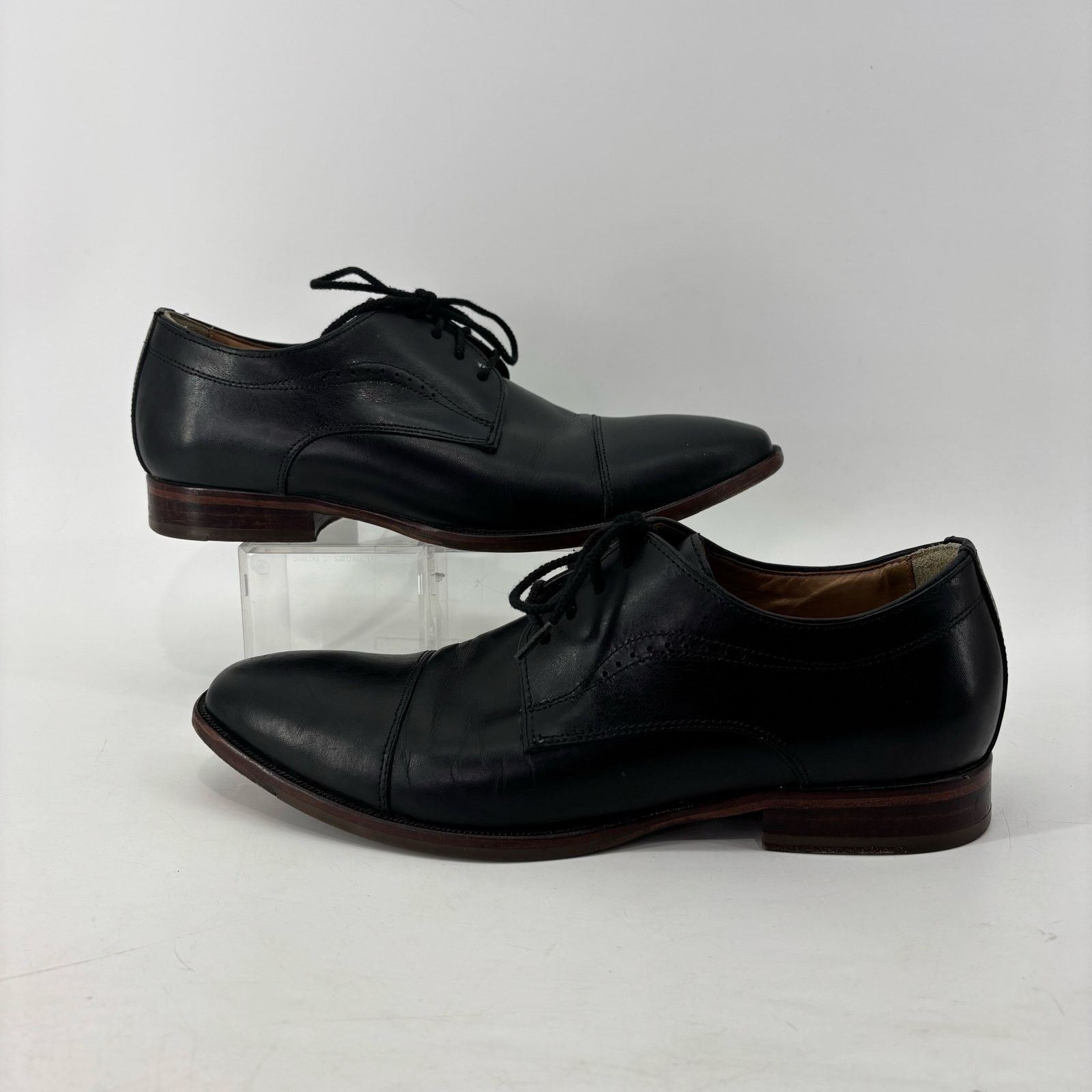 Johnston & Murphy Johnston & Murphy Men’s Oxford Sz 8.5 Cap-Toe Lace Up Dress Size US 8.5 / EU 41-42 - 8 Thumbnail