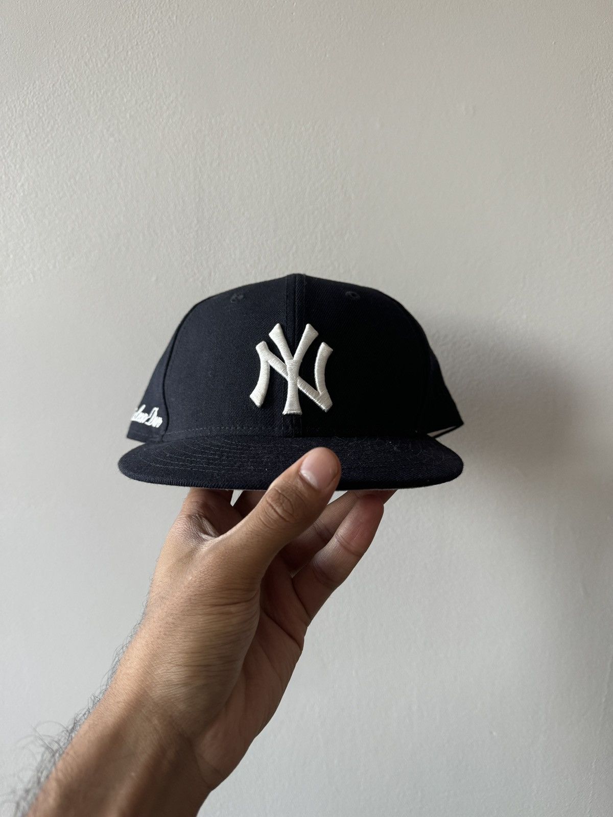 Aime Leon Dore AIME LEON DORE NEW YORK YANKEES FITTED 7 1/8 NAVY NEW ERA |  Grailed