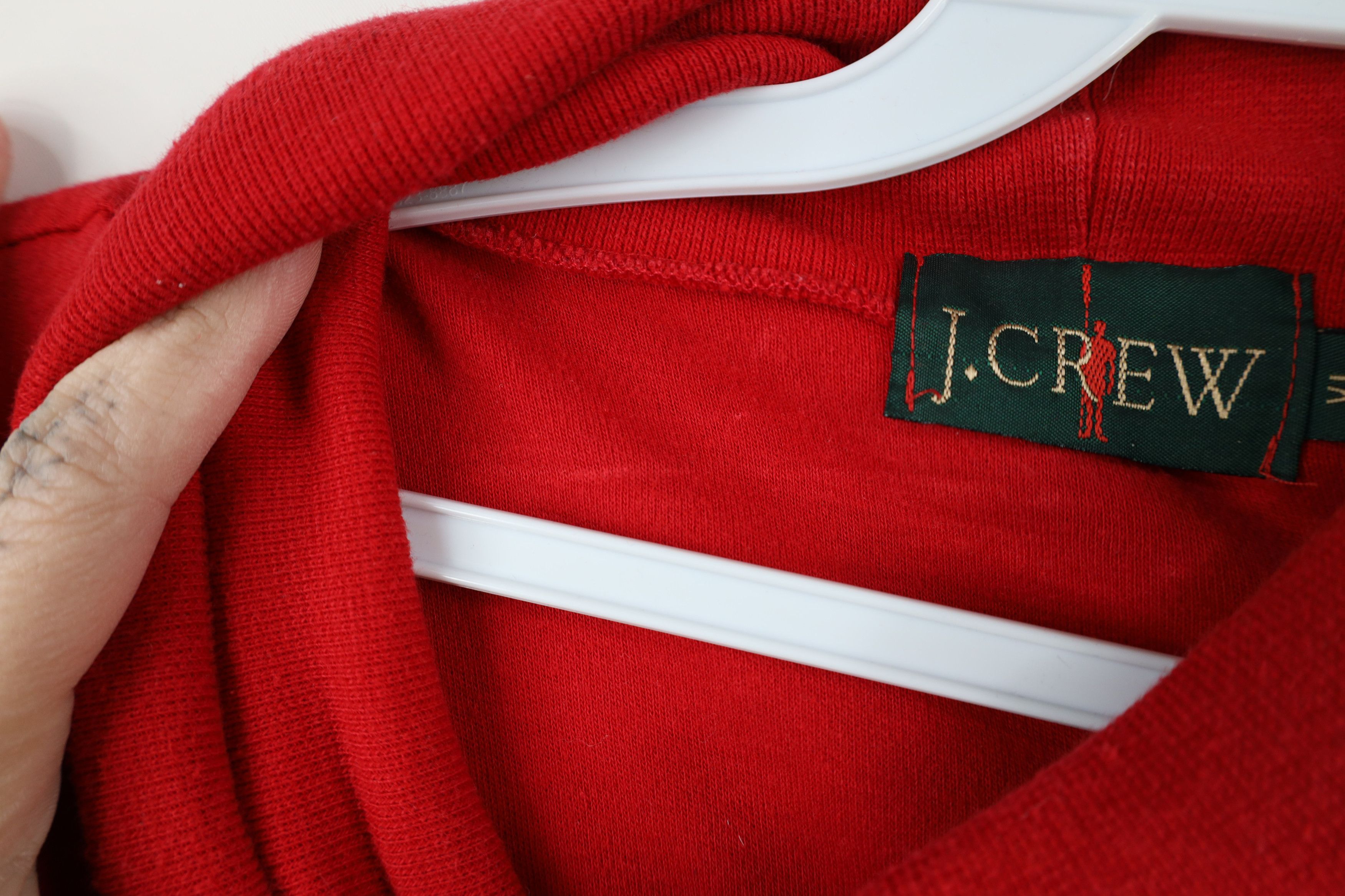 J.Crew × Vintage Vintage 90s J Crew Long Sleeve Turtleneck T-Shirt Red USA Size US XL / EU 56 / 4 - 8 Thumbnail