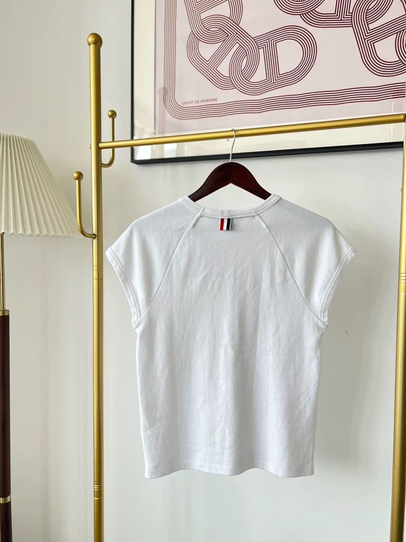 Thom Browne Thom Browne Round collar short sleeves Size US XS / EU 42 / 0 - 2 Thumbnail