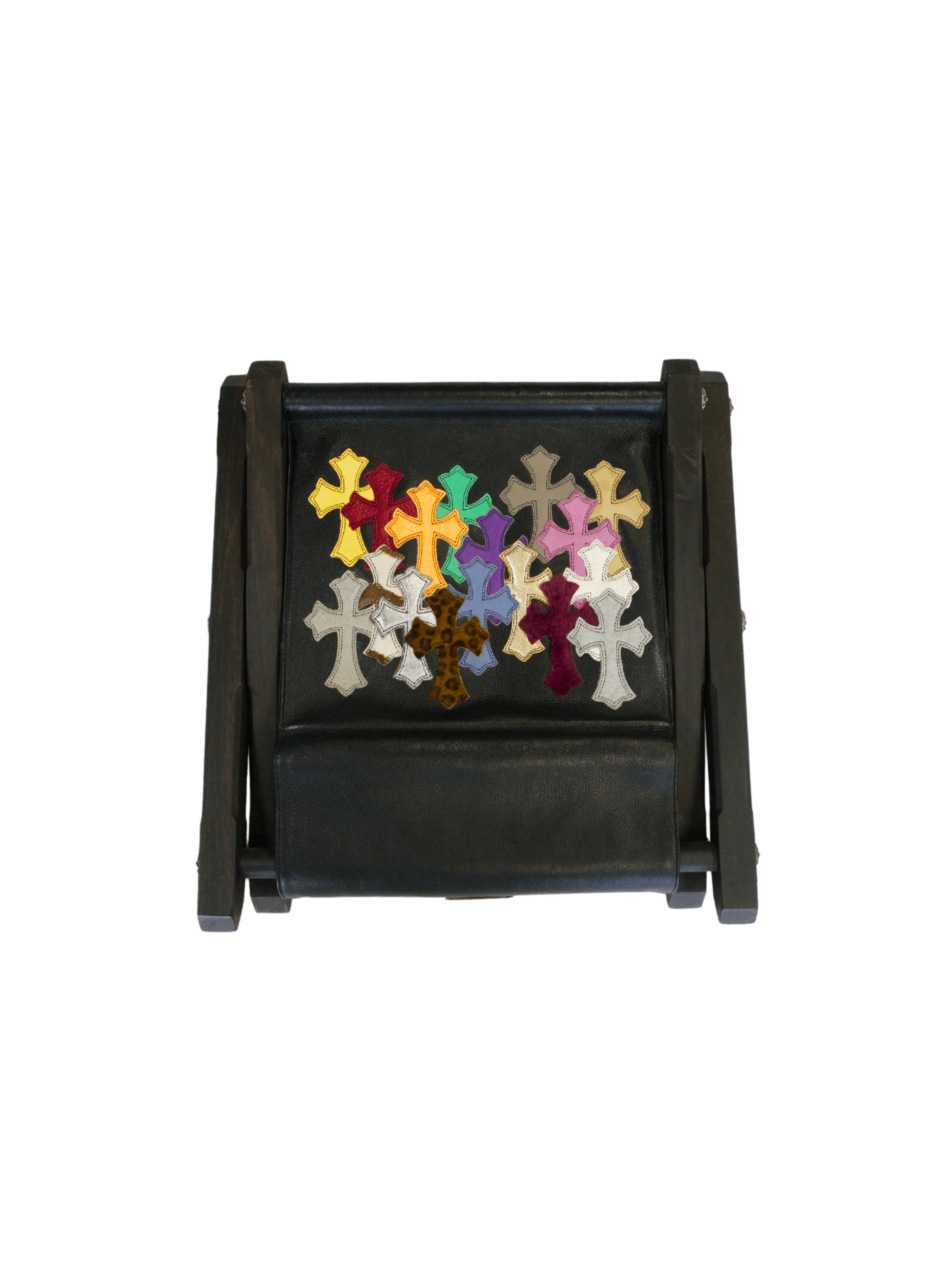 Chrome Hearts Chrome Hearts Cemetery Cross Patch Leather Magazine Holder Size ONE SIZE - 4 Thumbnail