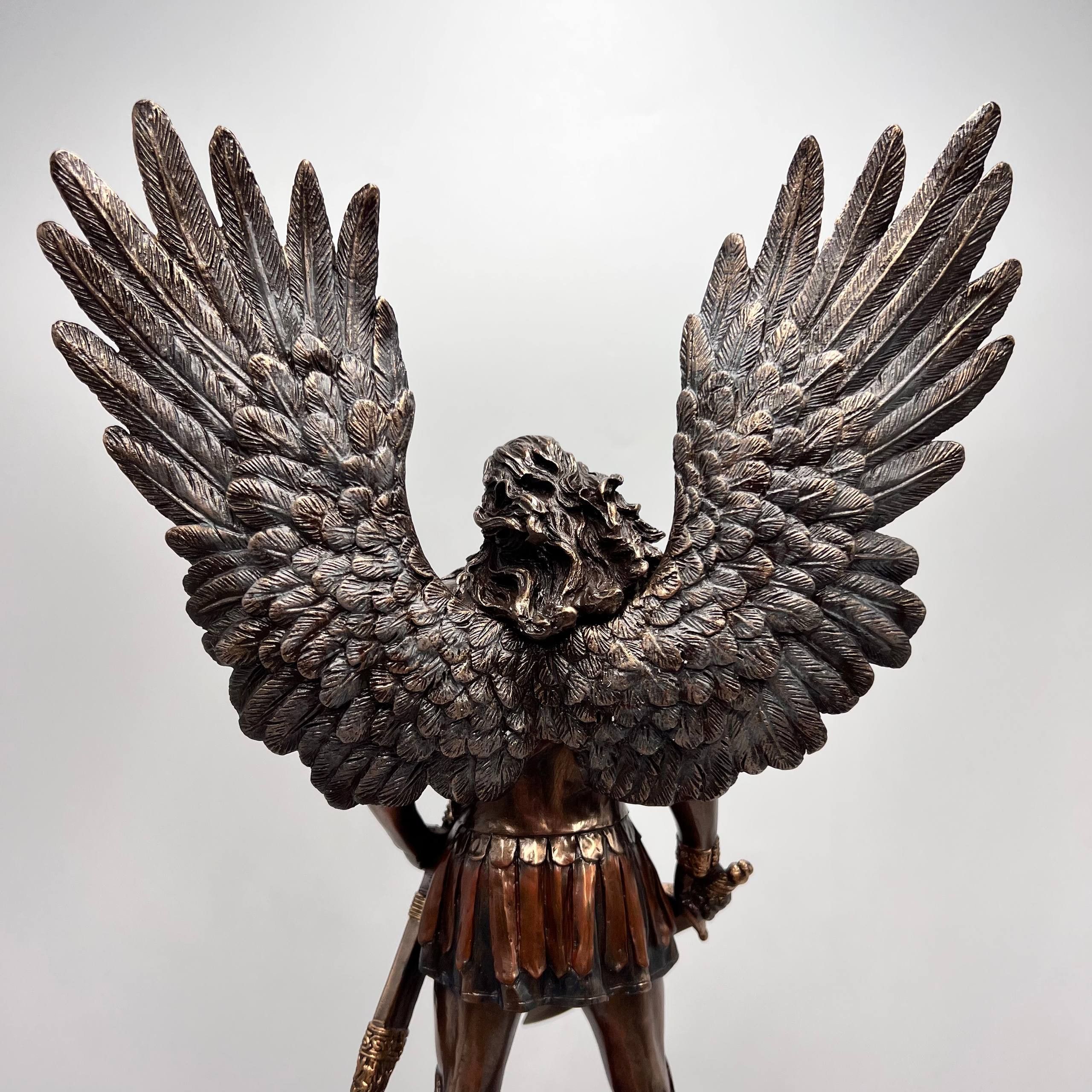 Other Archangel Michael Statue Home Decor Gift Italy 27cm Size ONE SIZE - 3 Thumbnail