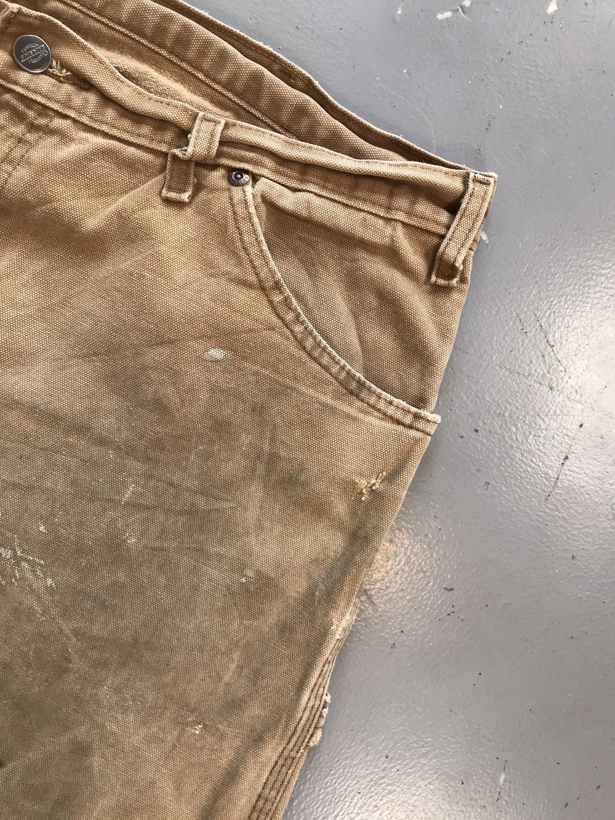Dickies × Vintage Vintage dickies straight fit carpenter denim Size US 36 / EU 52 - 7 Thumbnail