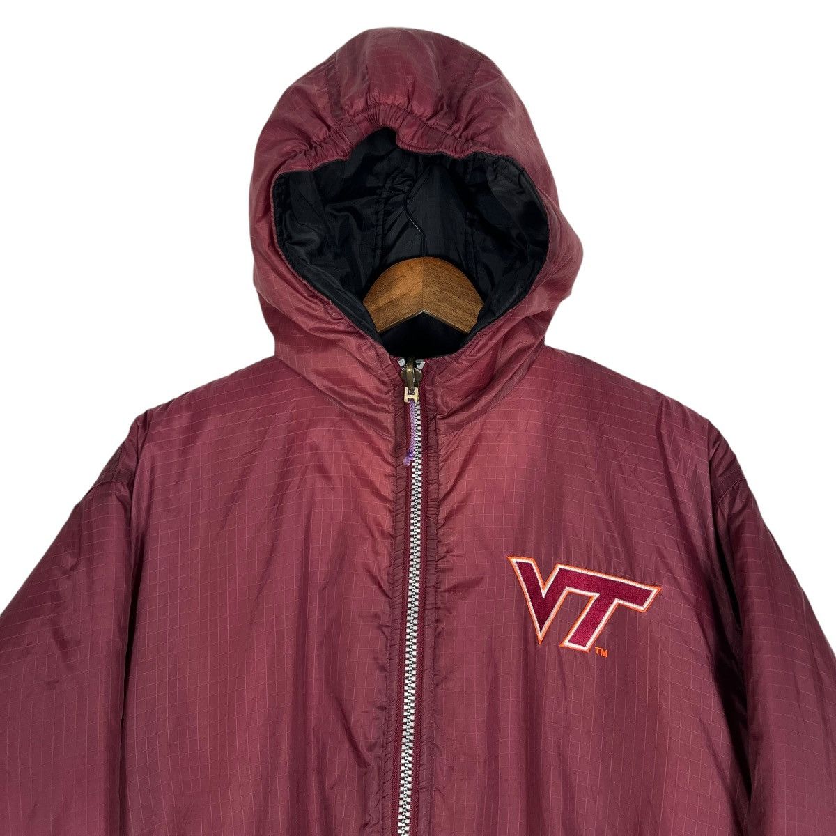 NFL 90s Vintage Hockey Virginia Pro Player Reversible Jacket Size US L / EU 52-54 / 3 - 6 Thumbnail