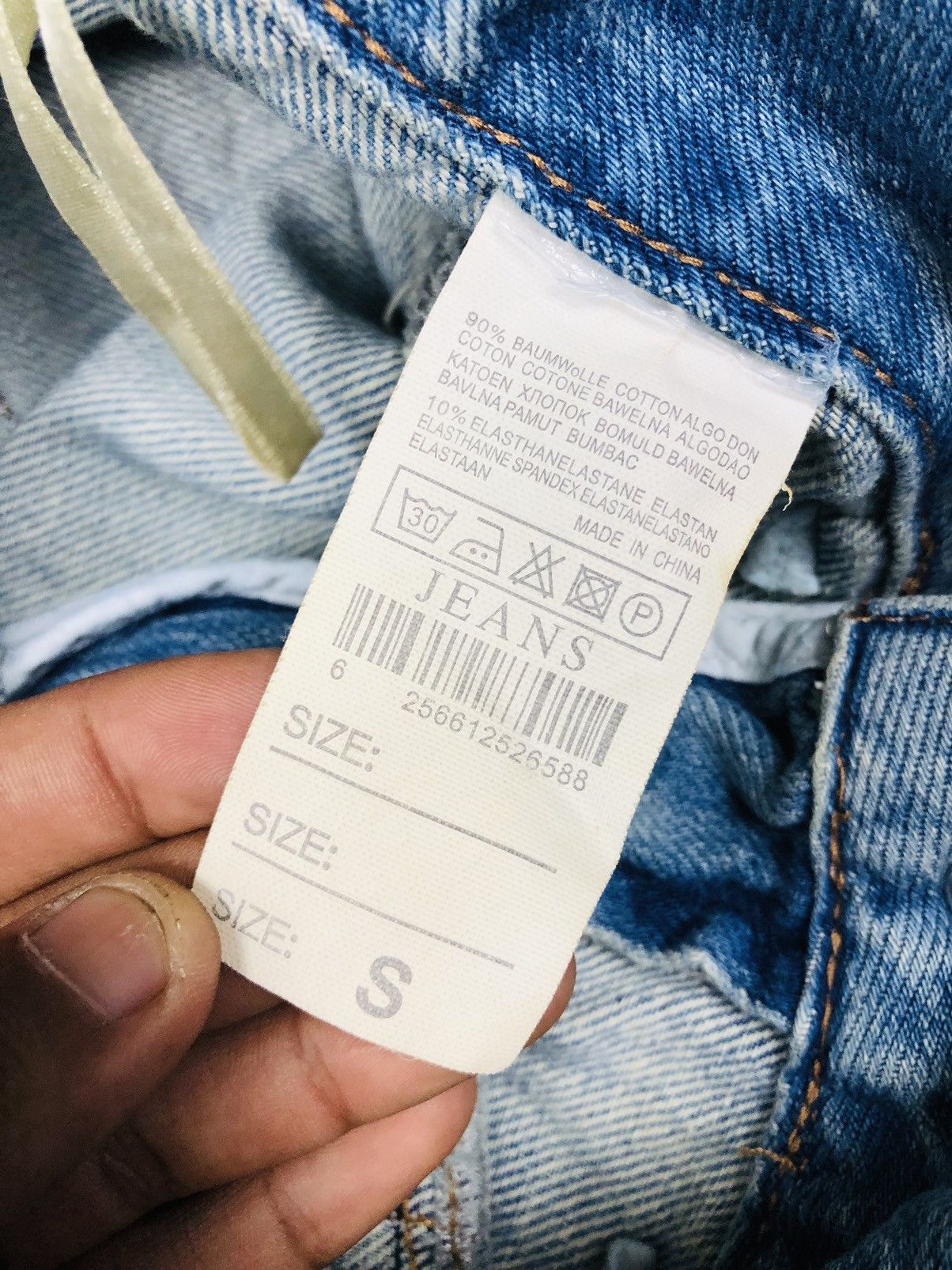Japanese Brand TFL.BTF Baggy Jeans (34) Size 25" / US 0 / IT 36 - 8 Thumbnail