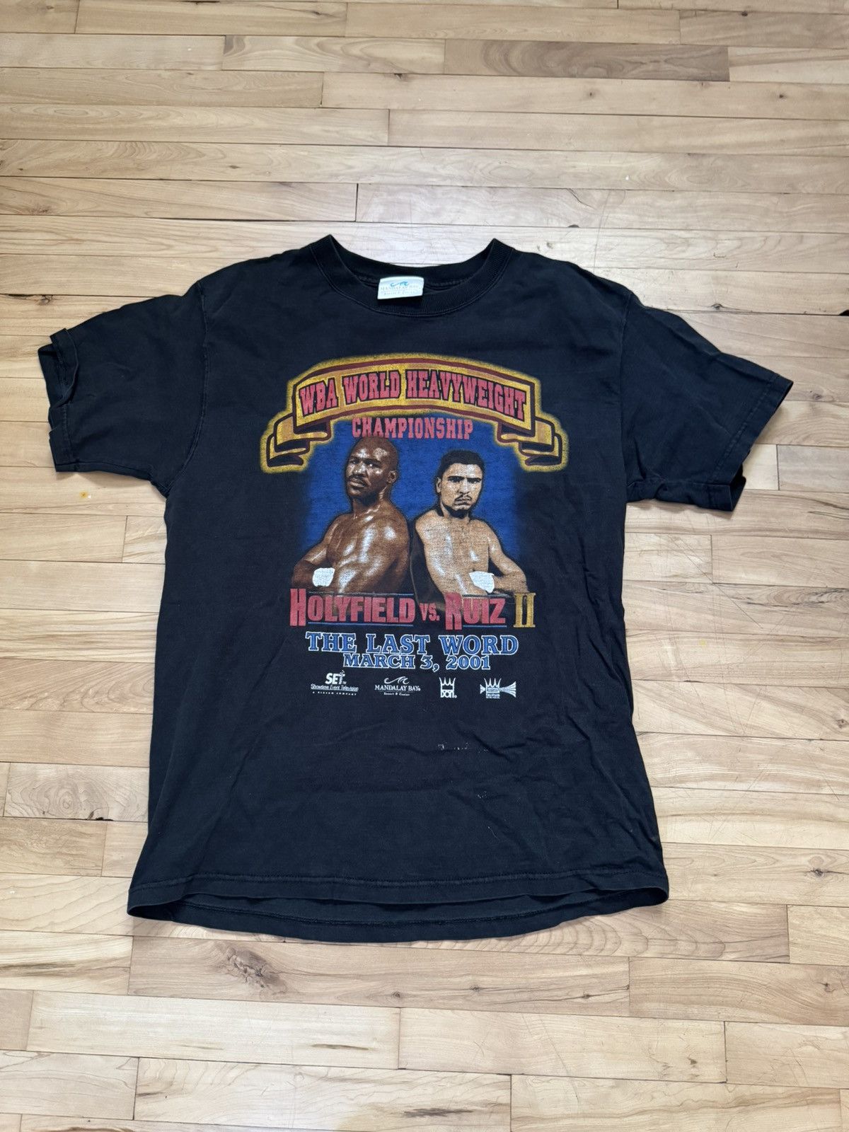 Vintage Holyfield VS Riuz WBA fight promo tee Size US L / EU 52-54 / 3 - 1 Preview